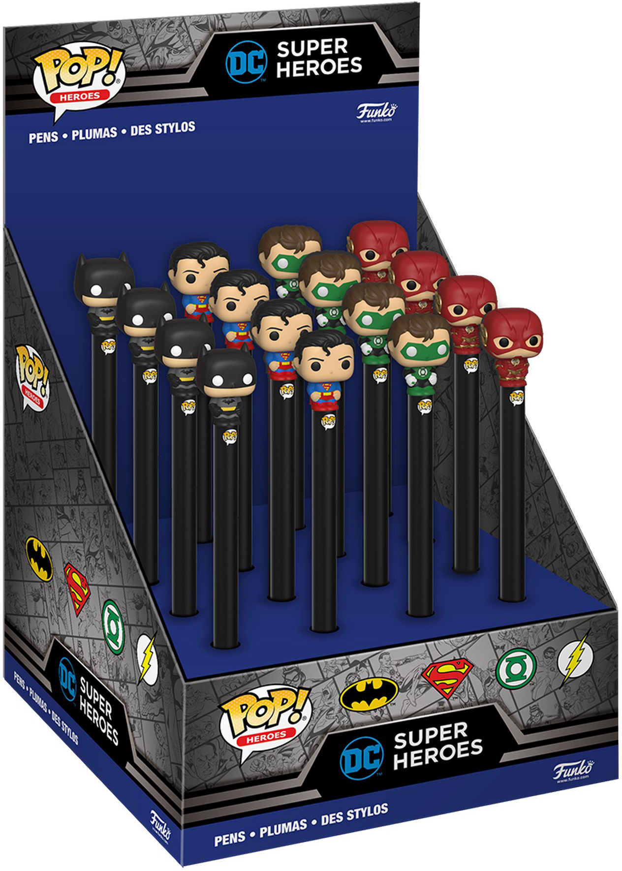 FUNKO Display Pen Topper ASST 48657 DC Comic 2020 16 pièces