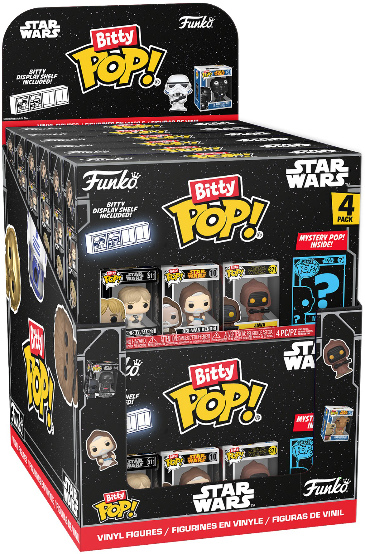 photo FUNKO Bitty POP 5380.76341 Star Wars 12x4 pièces