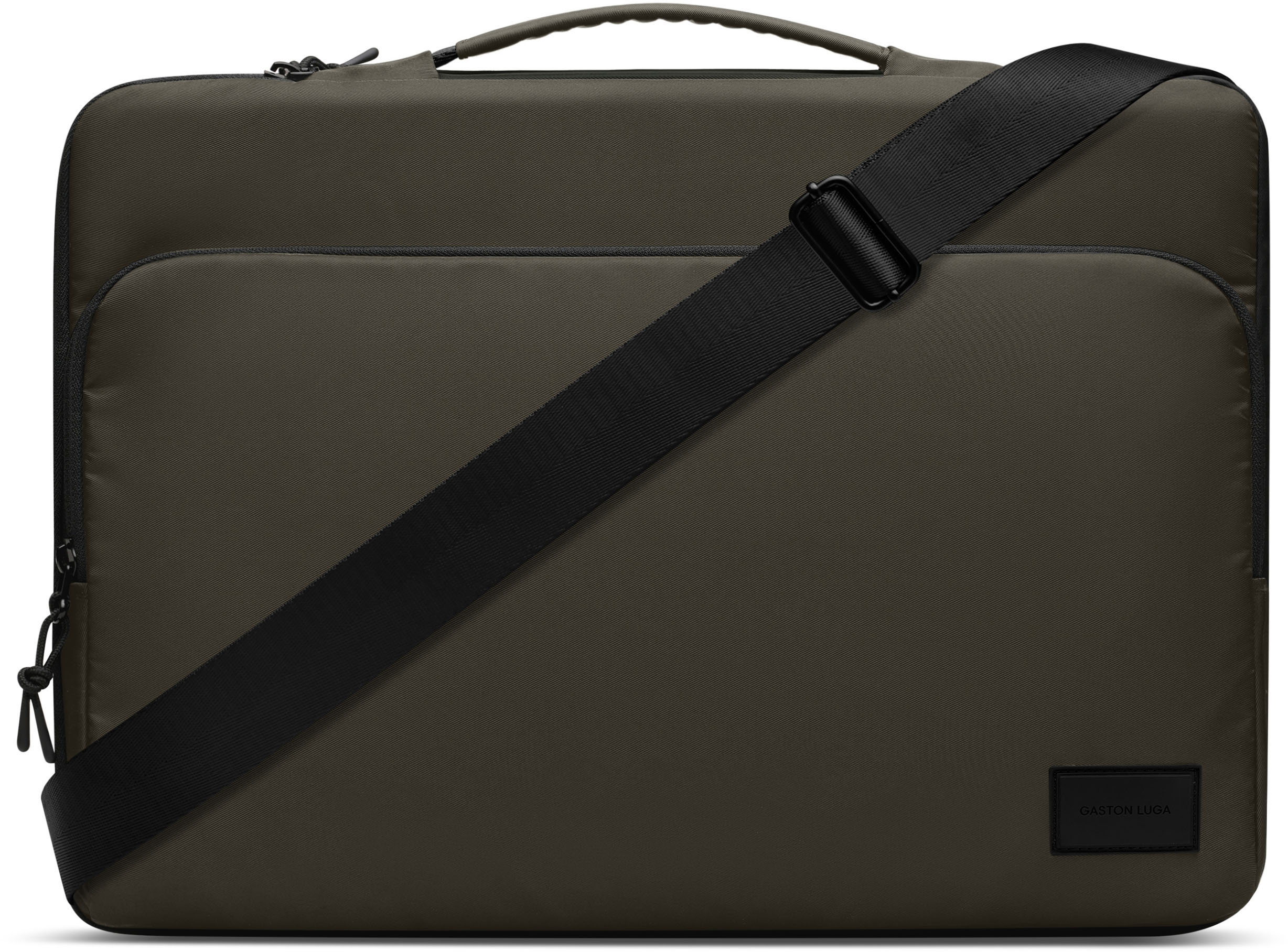 photo GASTON LUGA Däsh Cushioned Briefcase DSCBC16OL 16 inch Olive