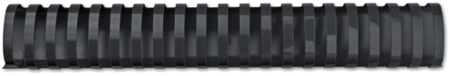 GBC Baguettes de reliure 32mm A4 4028184 noir, 21 anneaux 50 pcs.