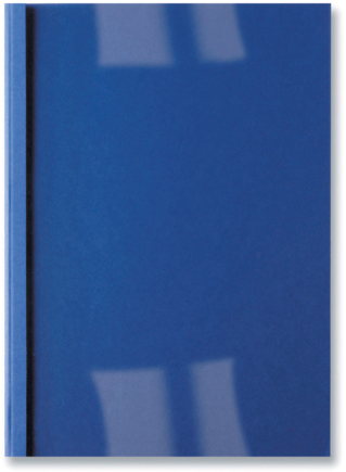GBC Couverture reliures 3mm A4 IB451010 bleu 100 pcs.