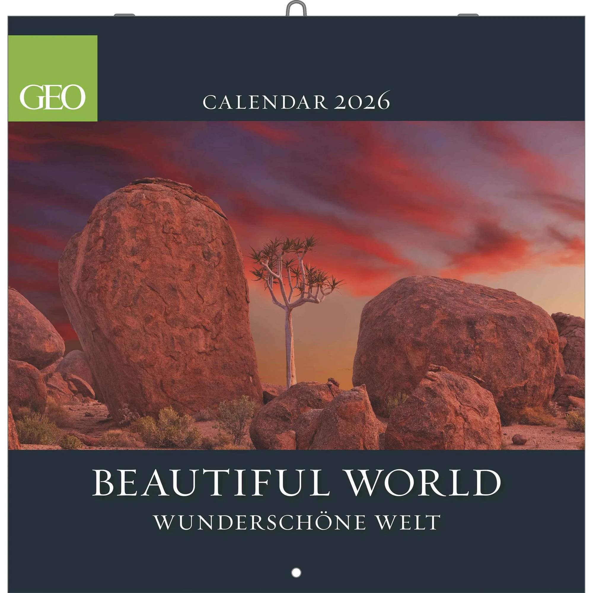 photo GEO Calendrier 2026 580421 GEO Beautiful World 30x30cm