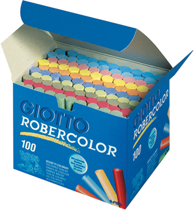 GIOTTO Craie Robercolor 539000 ass. 100 pcs.