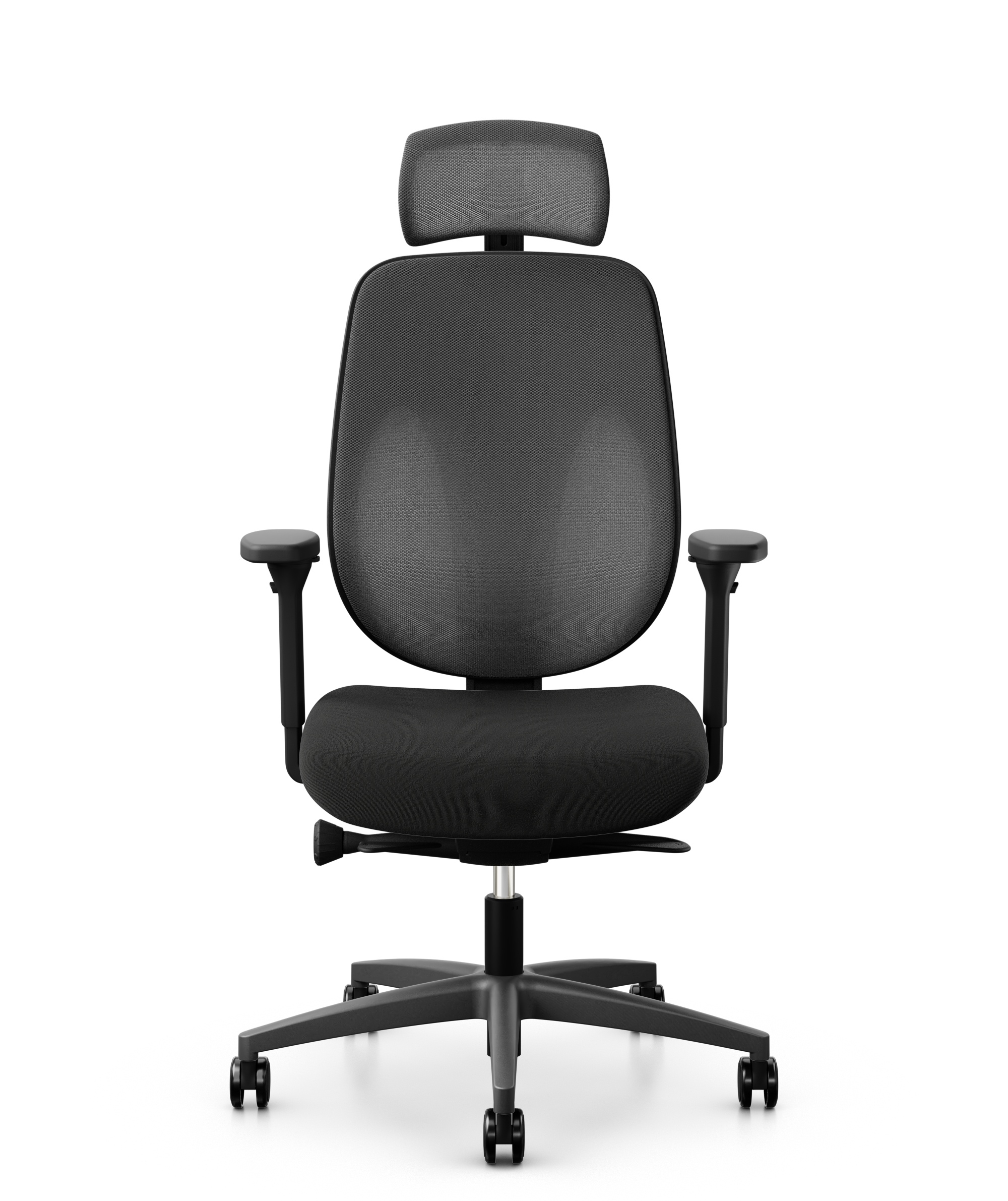 GIROFLEX Chaise de bureau 353-4029 353-4029 100 Comfort Plus, noir