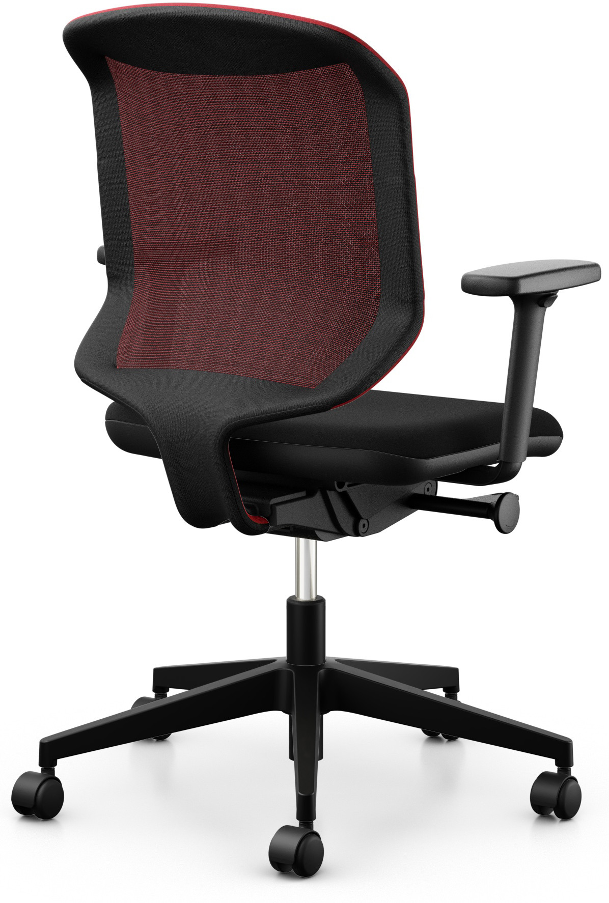 GIROFLEX Chaise de bureau 434 Chair2Go 434-3019-C2G rouge
