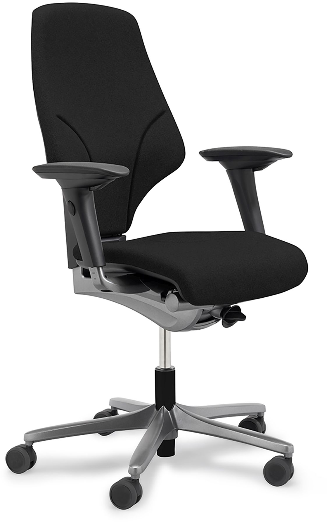 GIROFLEX Chaise de bureau 64-3578 64-3578 noir, avec accoudoir