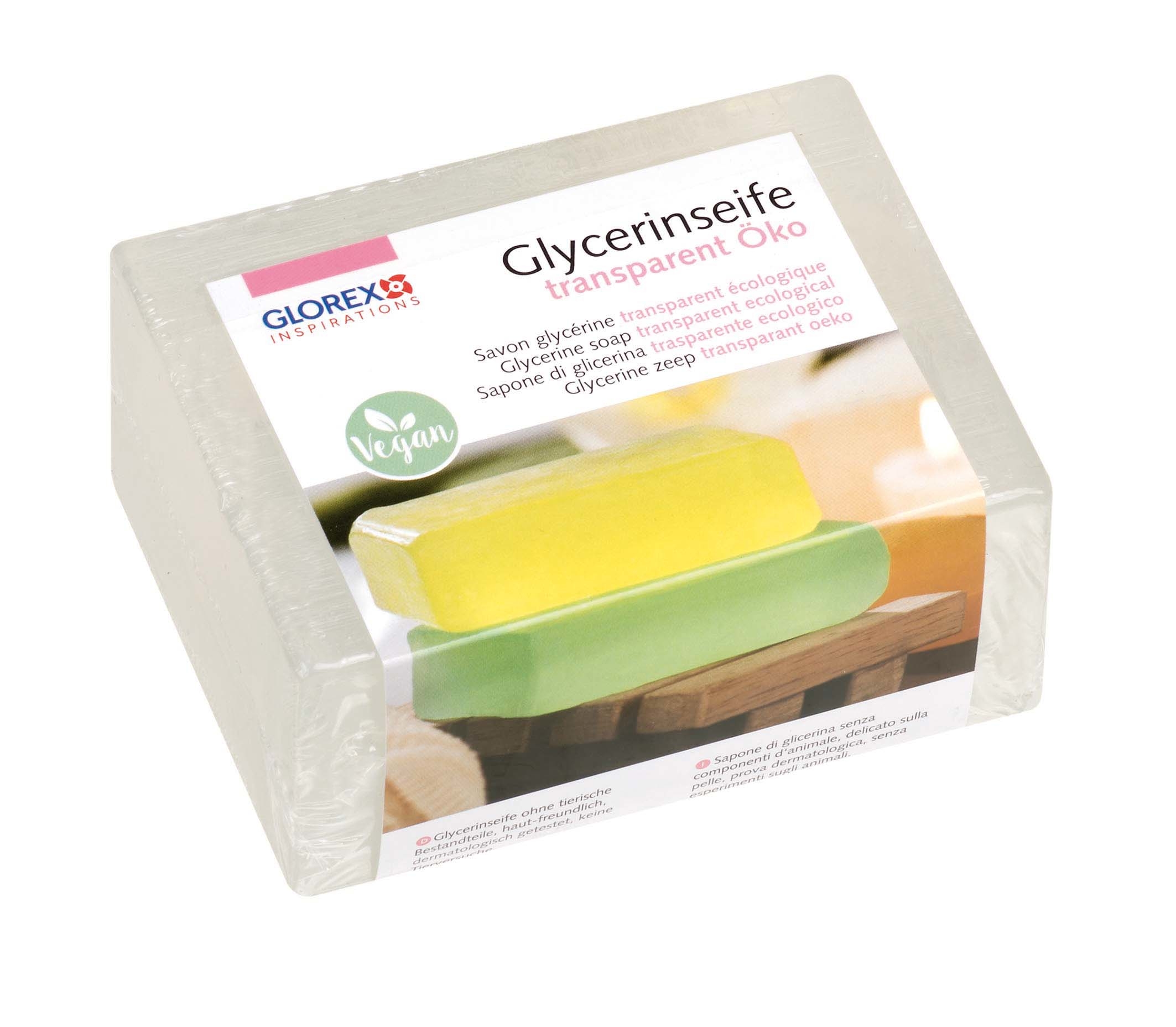 photo GLOREX Savon glycérine éco 500g 61600121 transparent