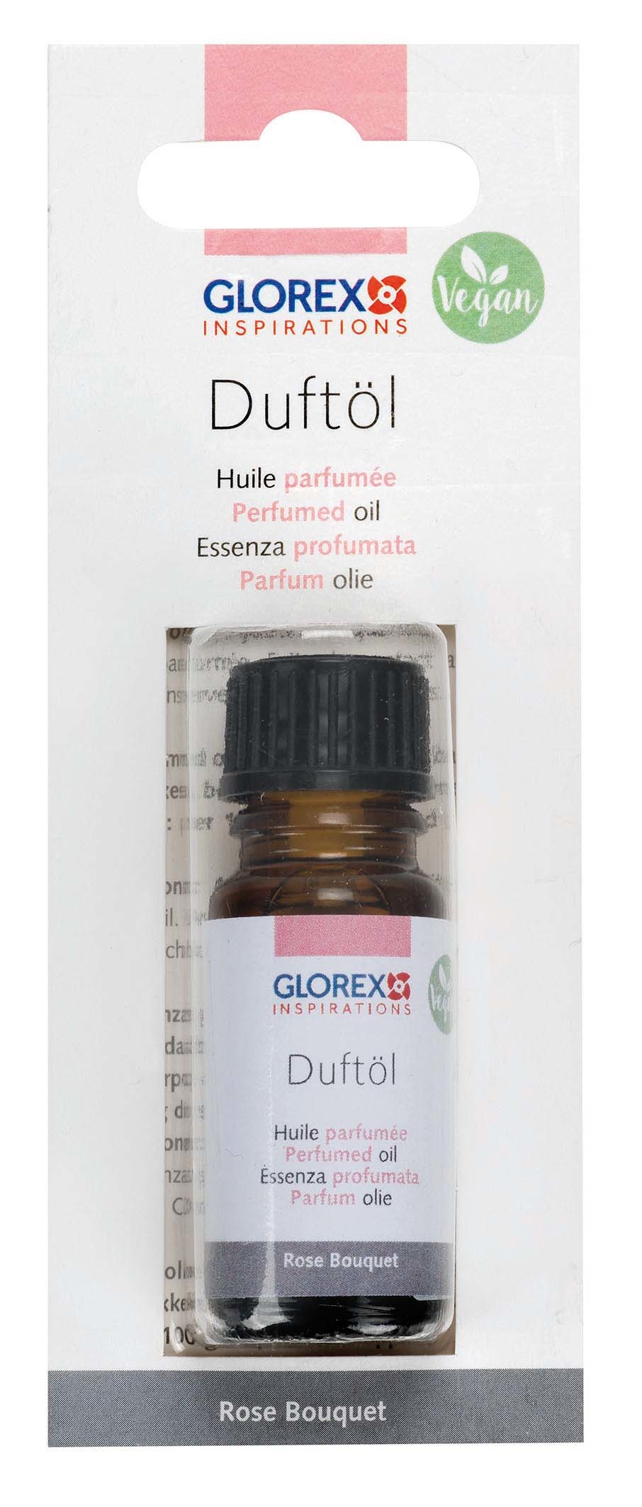 photo GLOREX Huile parfumée 10ml 61600306 Rose Bouquet