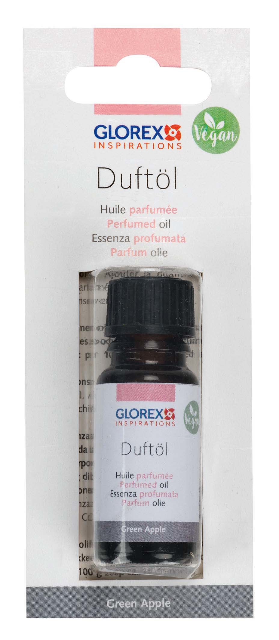 photo GLOREX Huile parfumée 10ml 61600308 Green Apple
