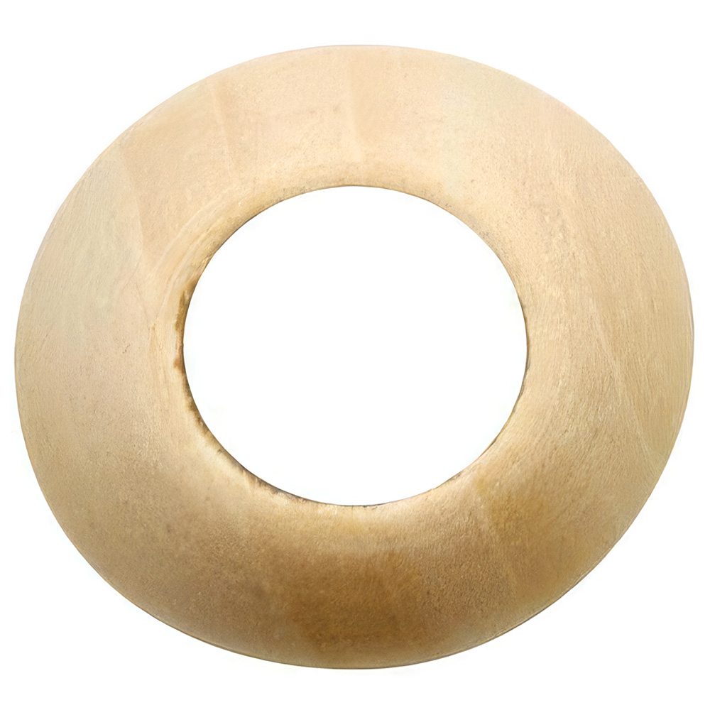 photo GLOREX Boules en bois percée 35mm 61657304 naturel 4 pièces