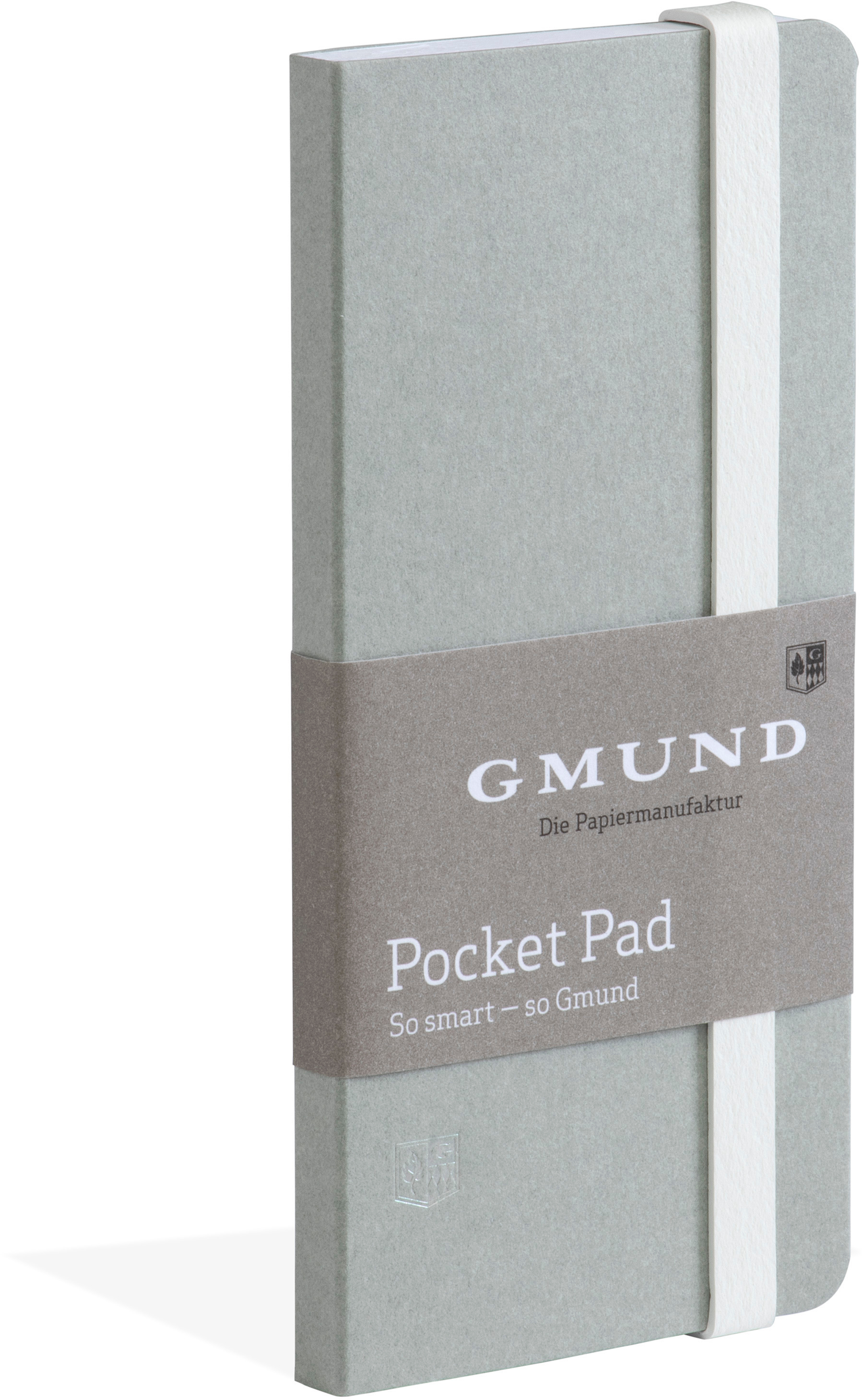 GMUND Pocket Pad 6.7x13.8cm 38077 dust, blanko 100 pages