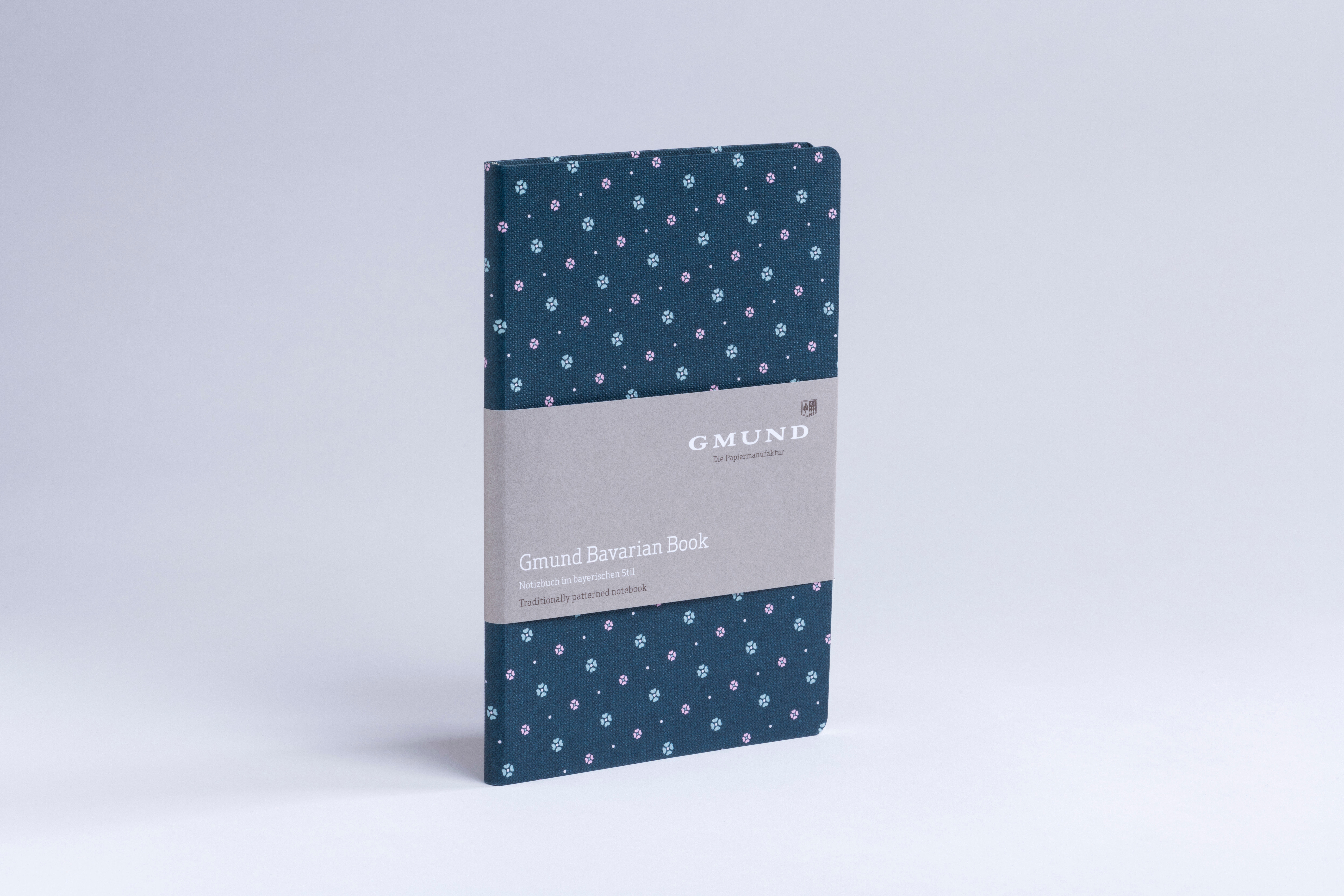 photo GMUND Carnet Bavarian Book A5 88350284 vertbleu, dots 112 feuil.