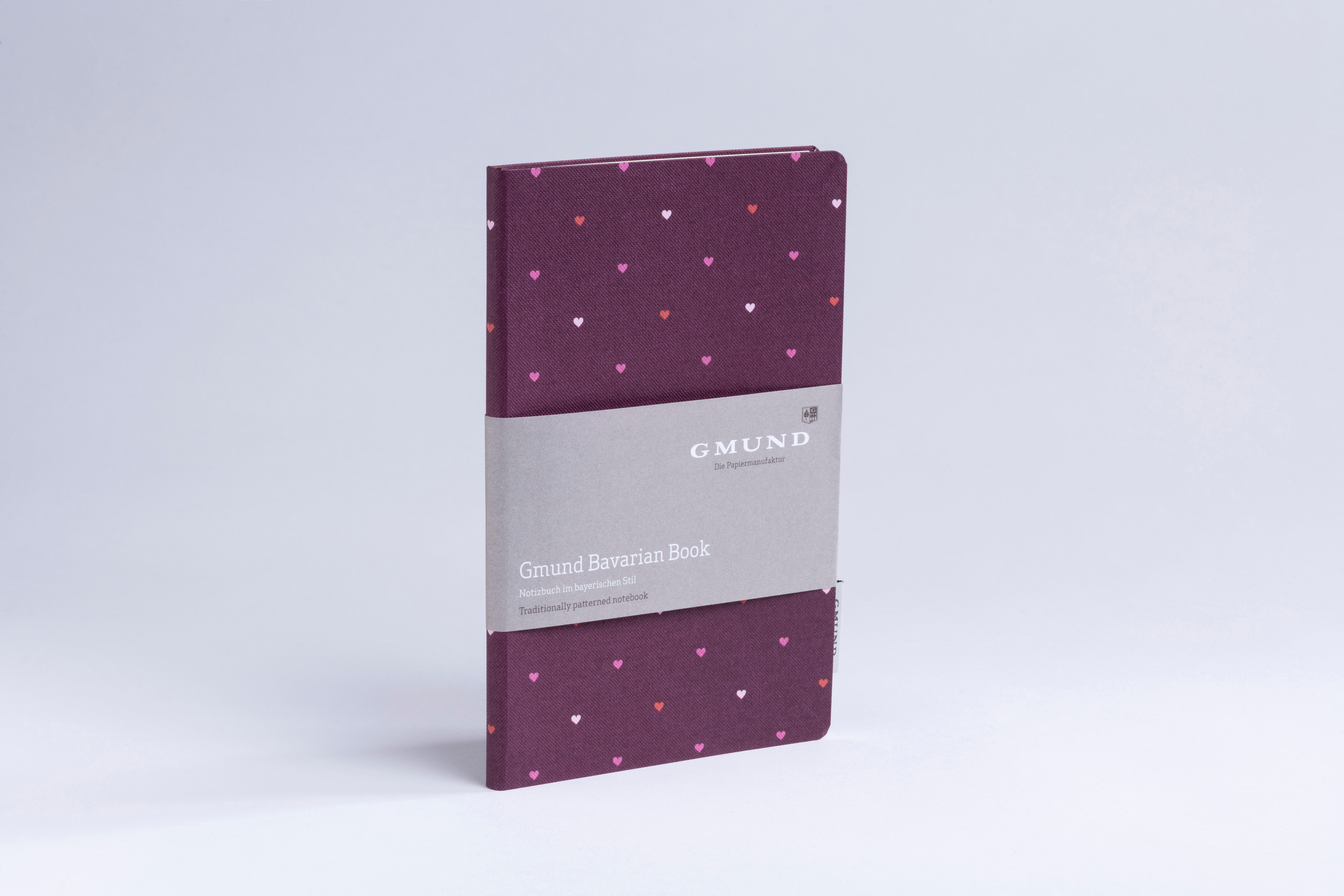 photo GMUND Carnet Bavarian Book A5 88350288 merlot, dots 112 feuil.