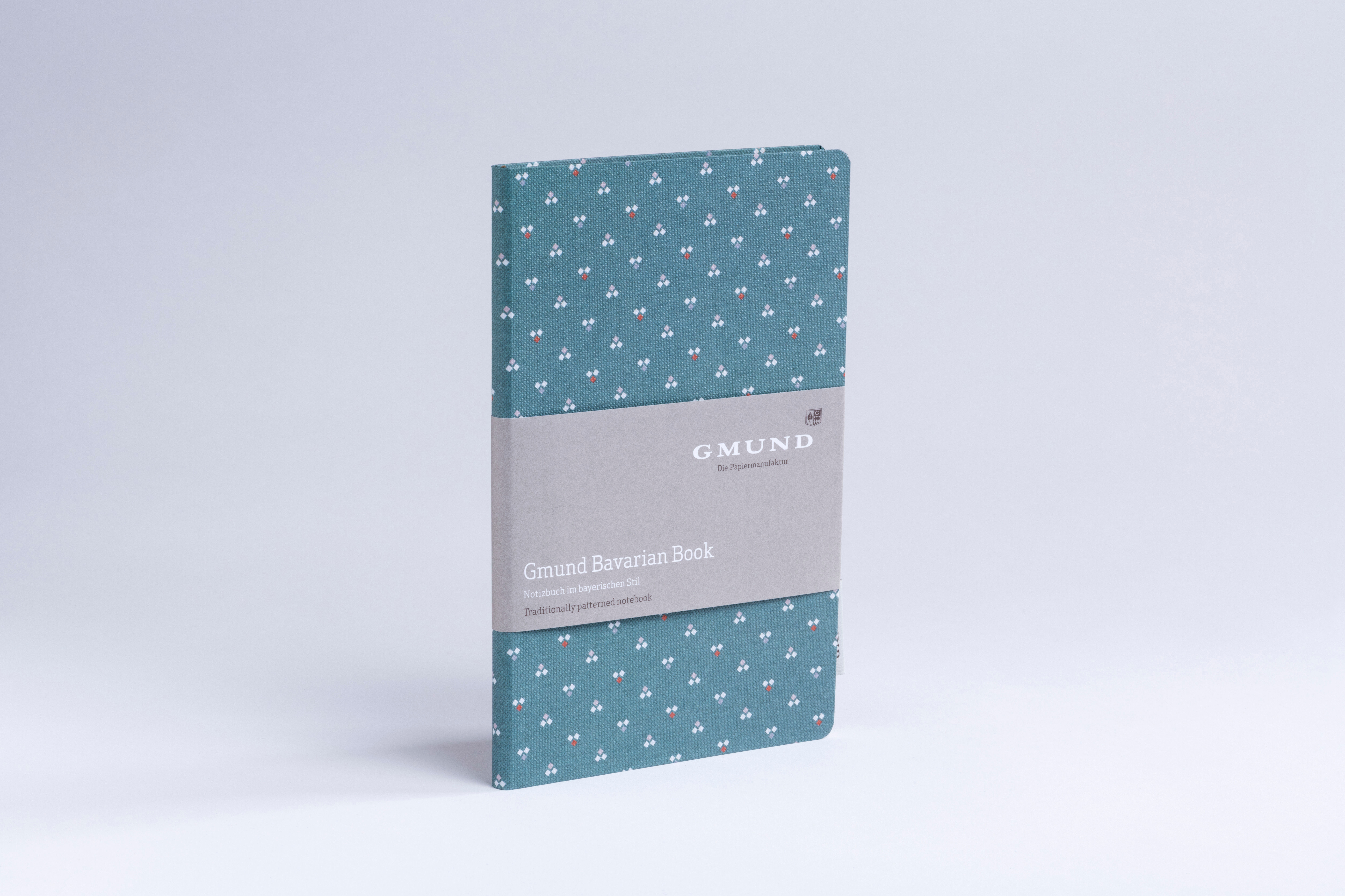 photo GMUND Carnet Bavarian Book A5 88350289 vert mer, dots 112 feuil.