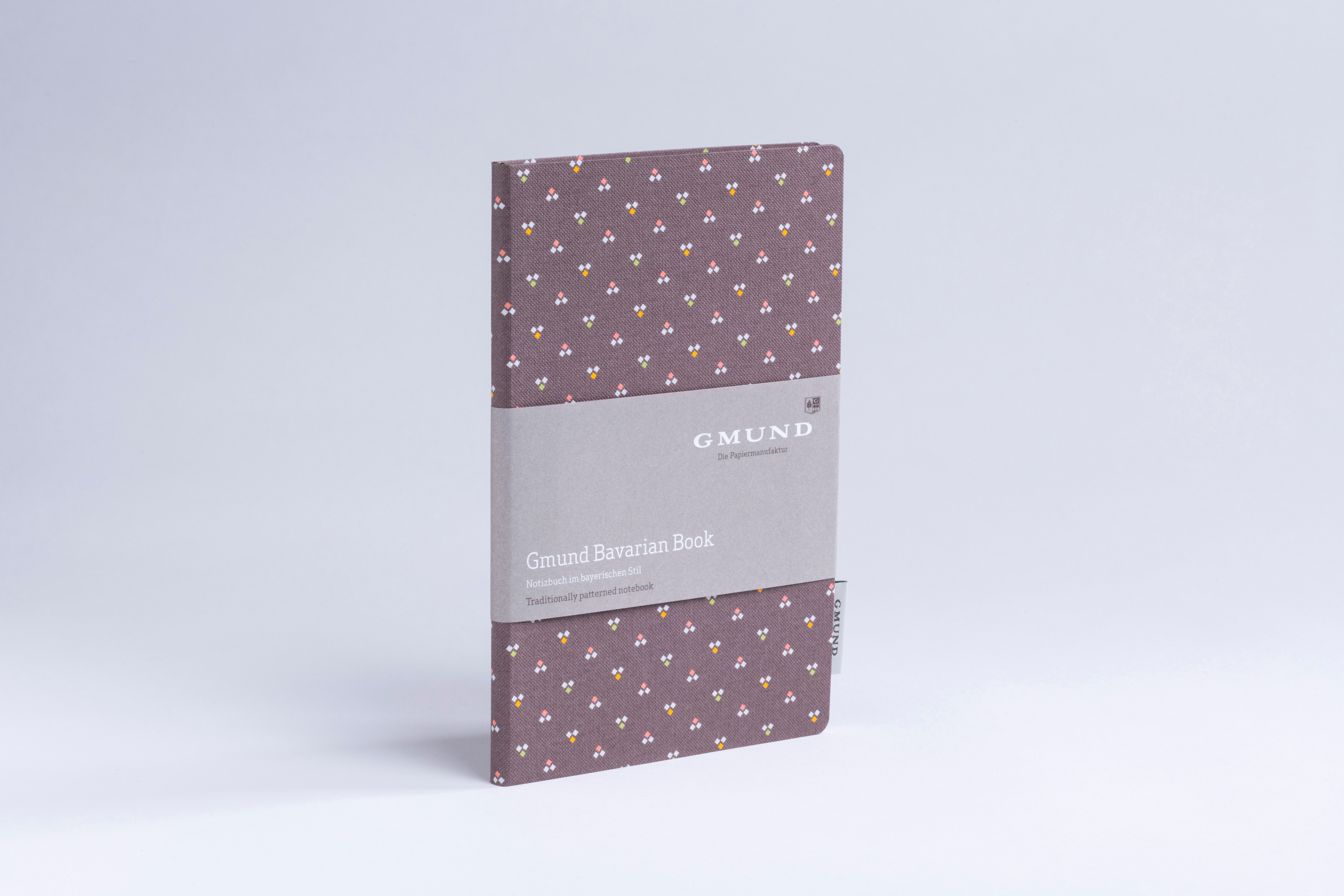 photo GMUND Carnet Bavarian Book A5 88350290 brun, dots 112 feuil.