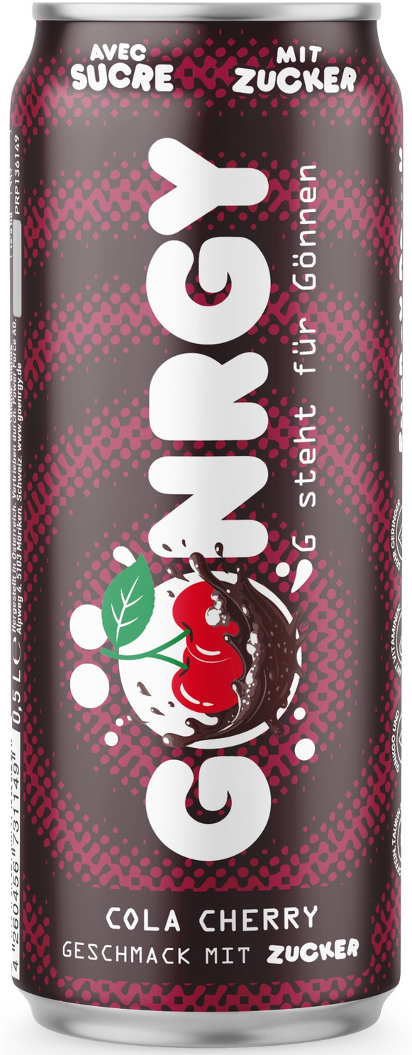 photo GÖNERGY Cola Cherry GÖ219 50cl, 24 pcs.