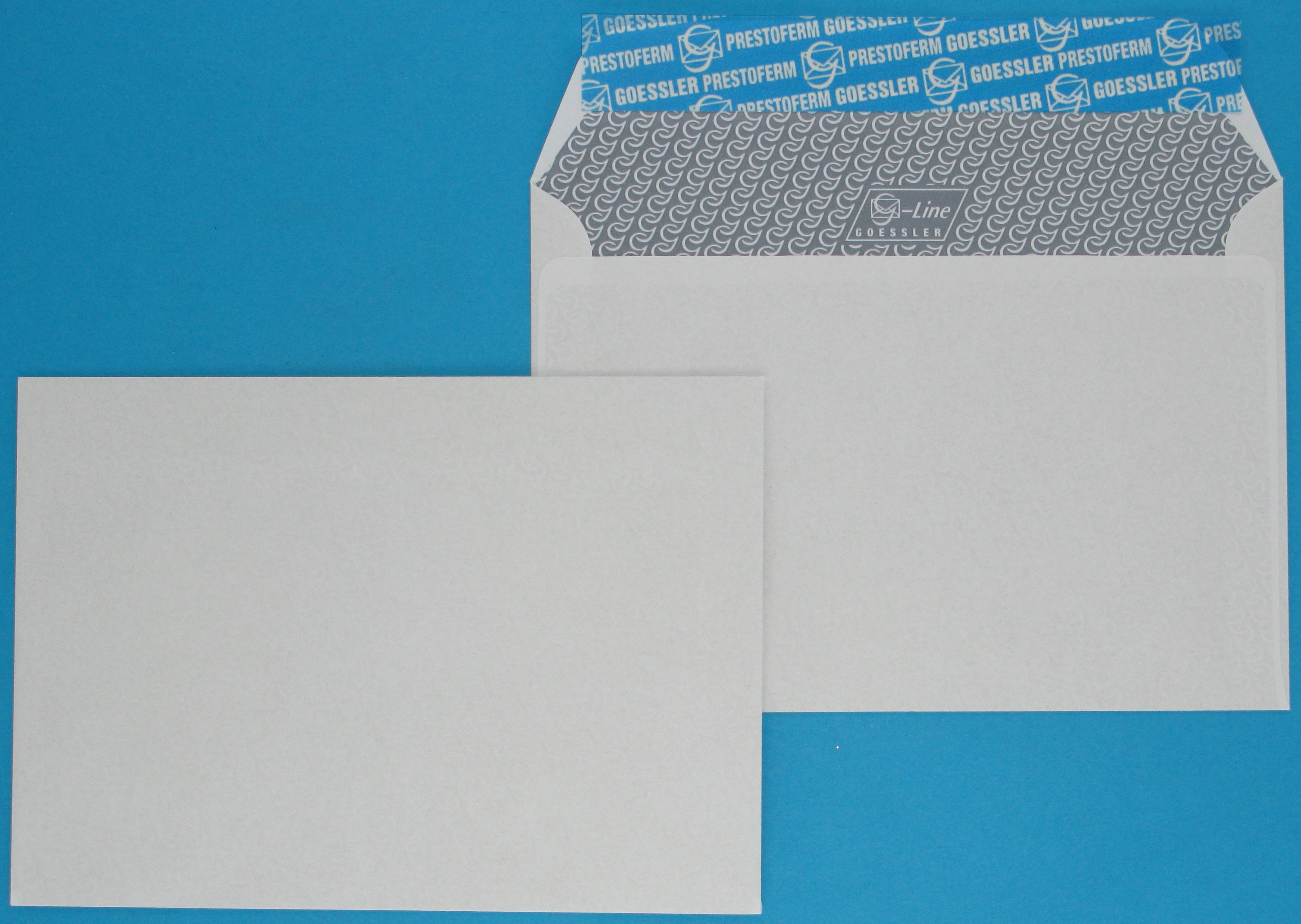GOESSLER Enveloppe G-Line s/fenêtre C6 2000 80g, blanc 500 pcs.