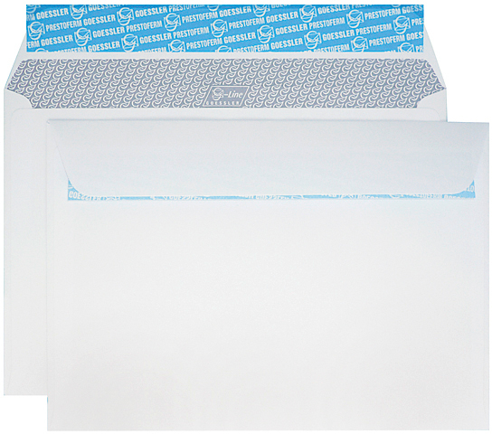 GOESSLER Enveloppe G-Line s/fenêtre B5 2071 100g, blanc 500 pcs. 100g, blanc 500 pcs.