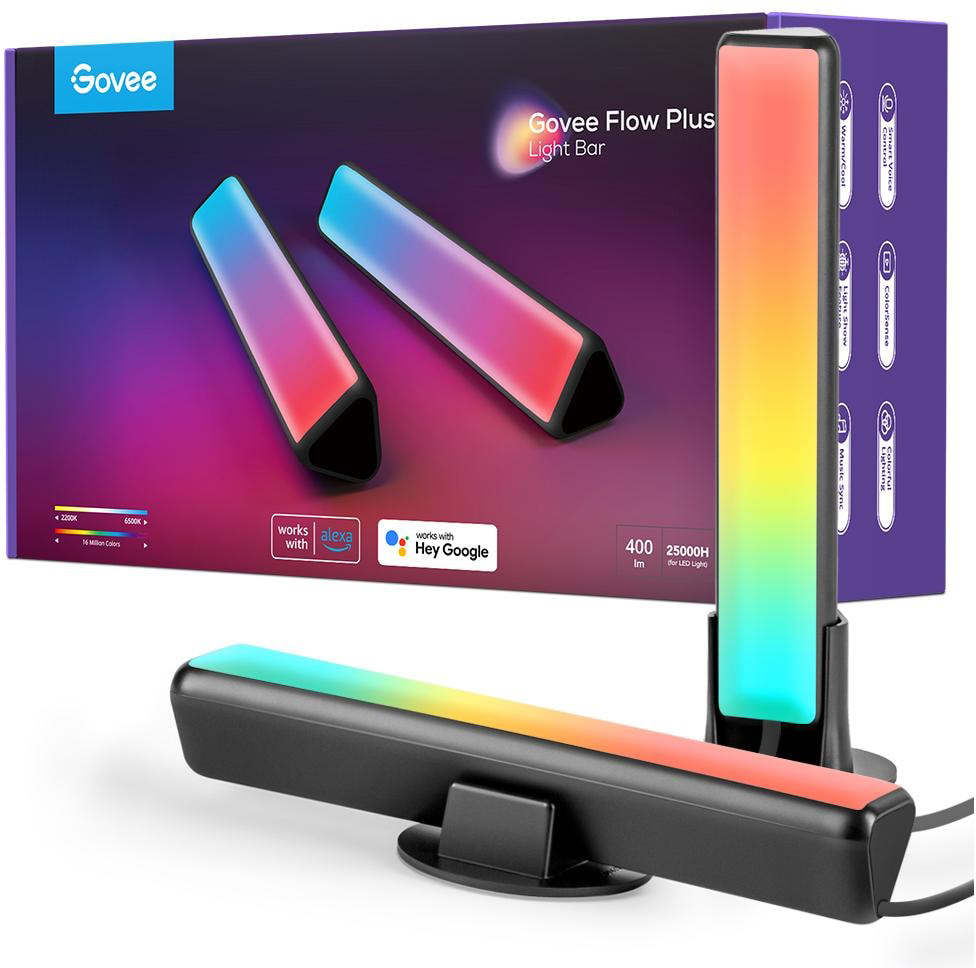 photo GOVEE Barre lumineuse Flow Plus H60563D1 noir