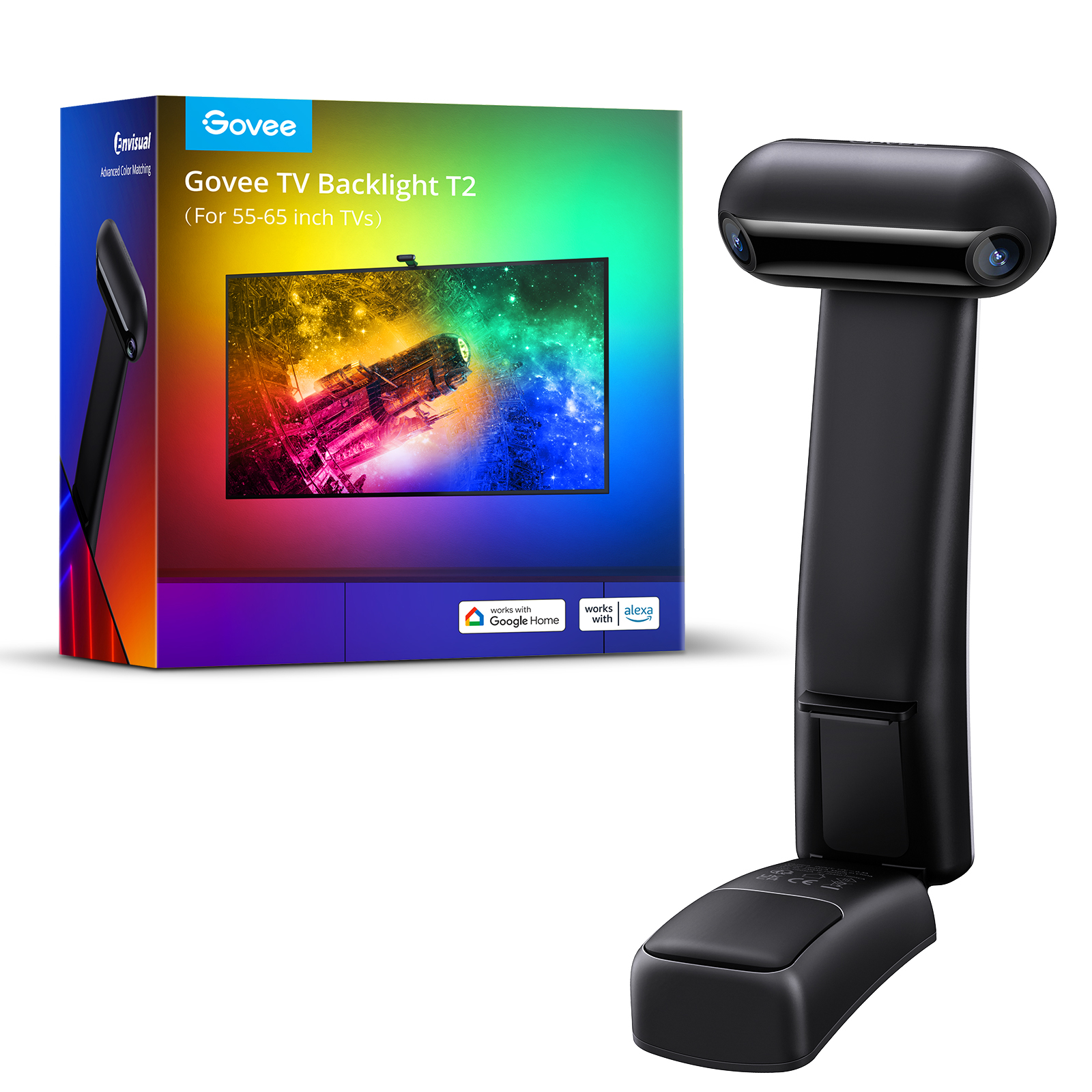 photo GOVEE Envisual TV Light T2 H605C311 Dual Camera, 55-65 TV