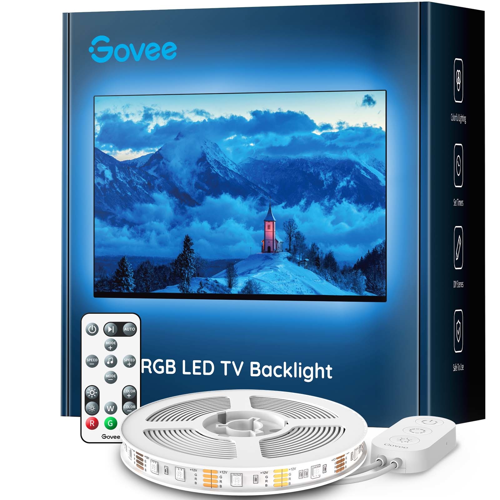 GOVEE LED Backlight Light Strip H6179 pour 46- 60 TV