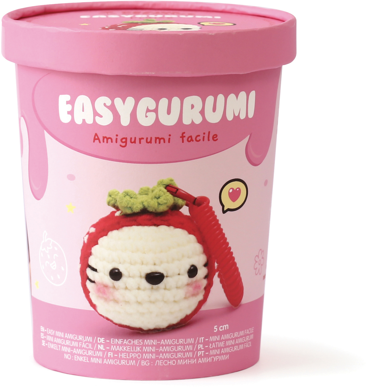photo GRAINE CREATIVE Easygurumi Kit GC-420400 Fraise