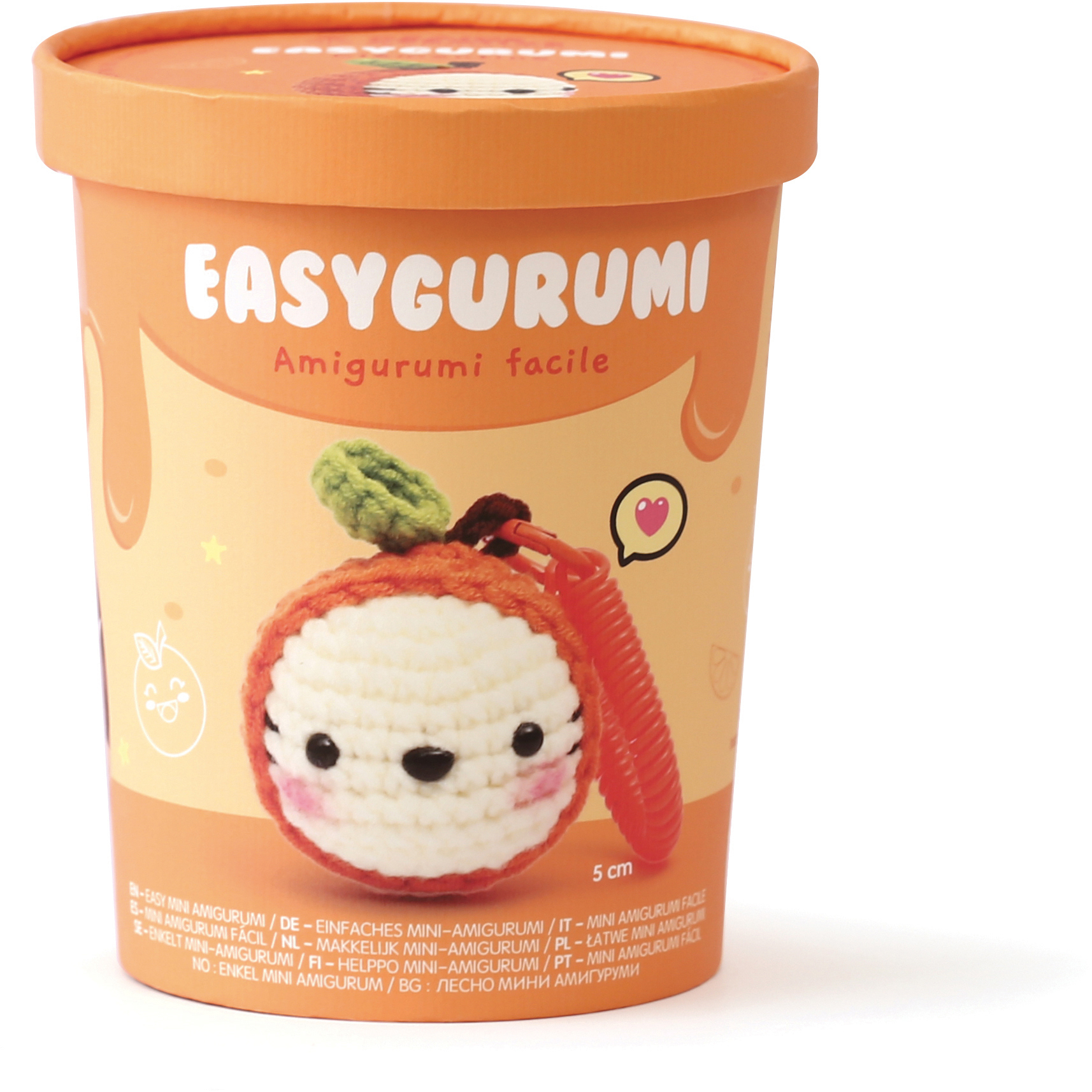 photo GRAINE CREATIVE Easygurumi Kit GC-420401 Clémentine