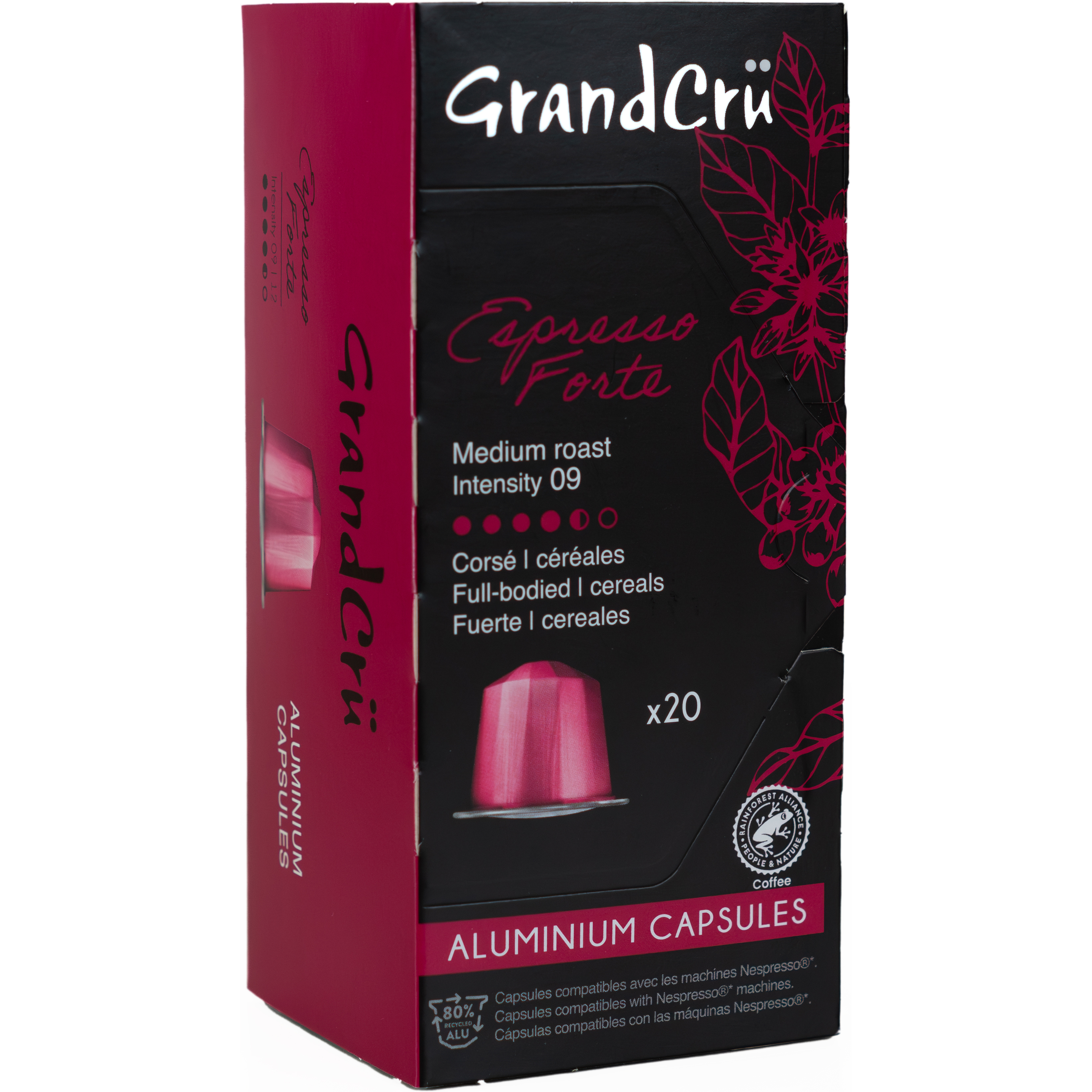 photo GRAND CRÜ Capsules de café 10.01936 Espresso Forte 20 pcs.