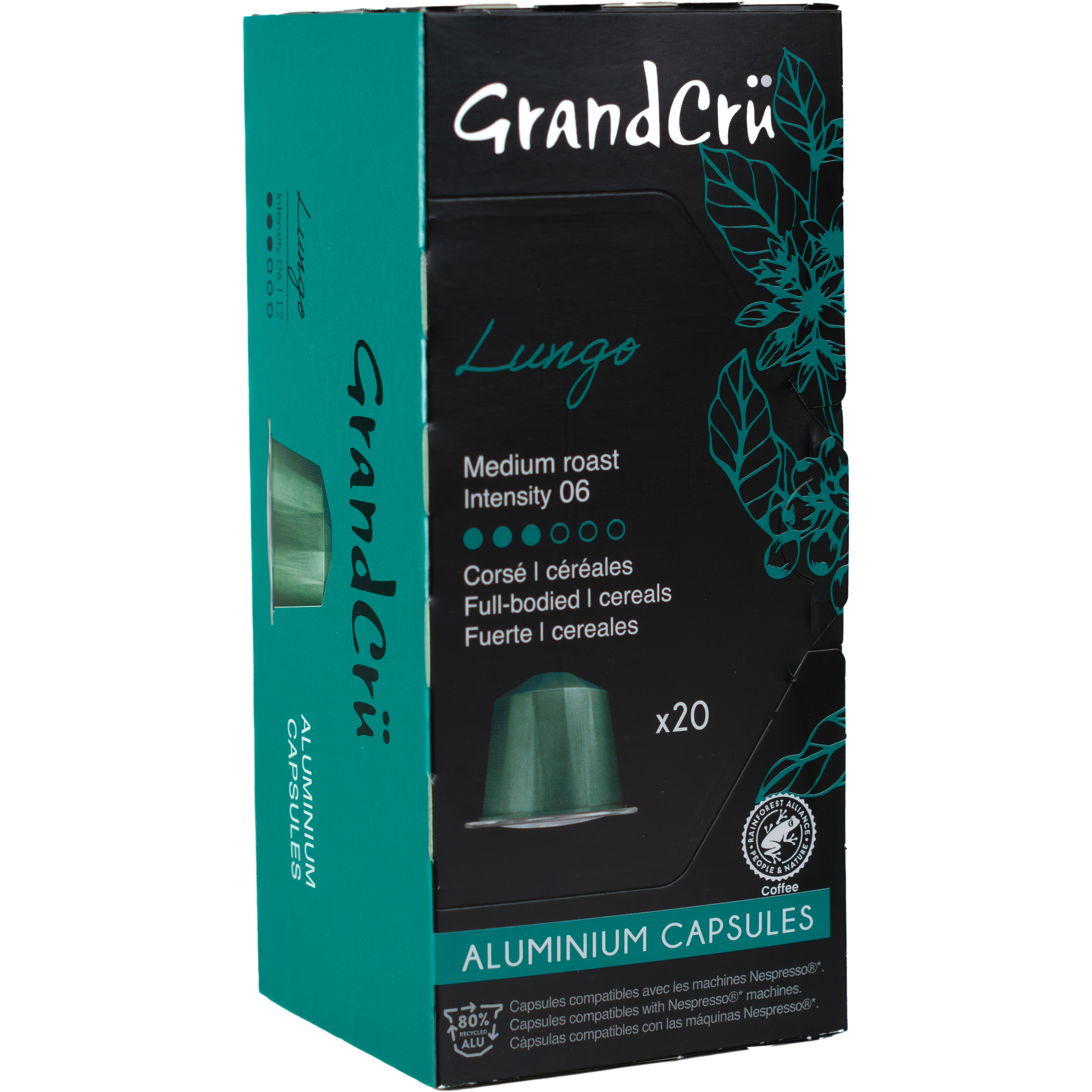 photo GRAND CRÜ Capsules de café 10.01937 Lungo 20 pcs.