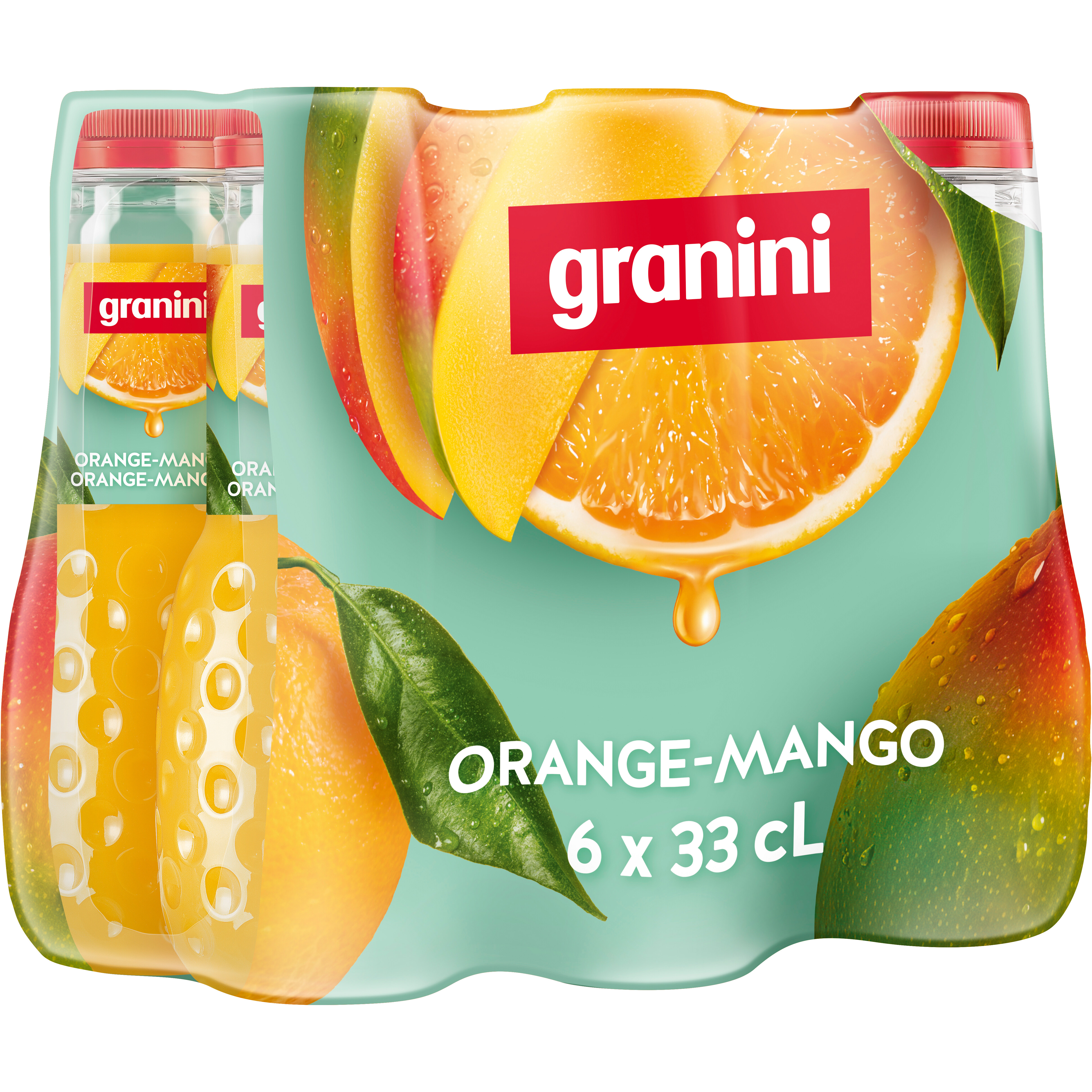 photo GRANINI Orange-mangue 12326924 33 cl, 6 pcs.