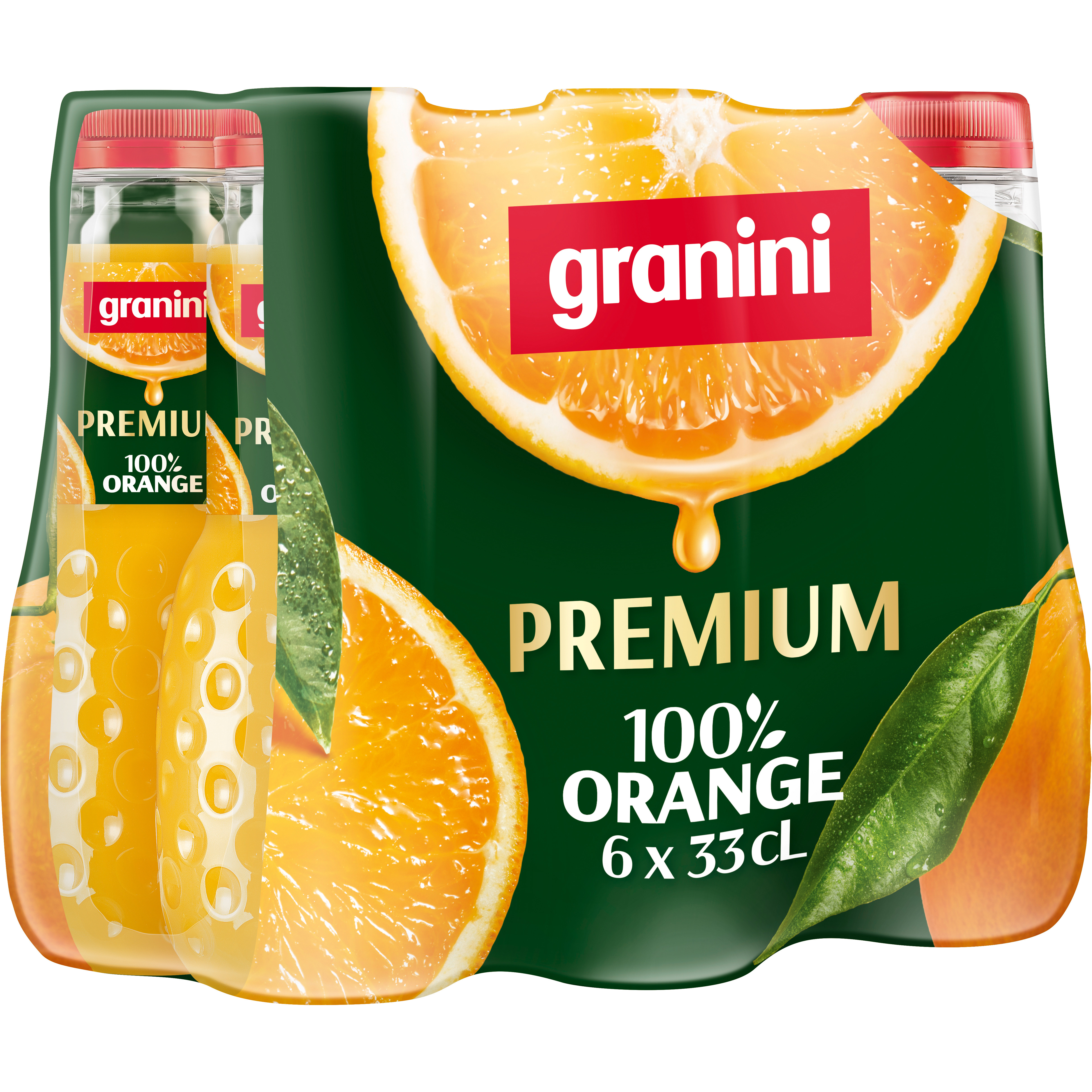 photo GRANINI Jus d'orange 7930610 33 cl, 6 pcs.