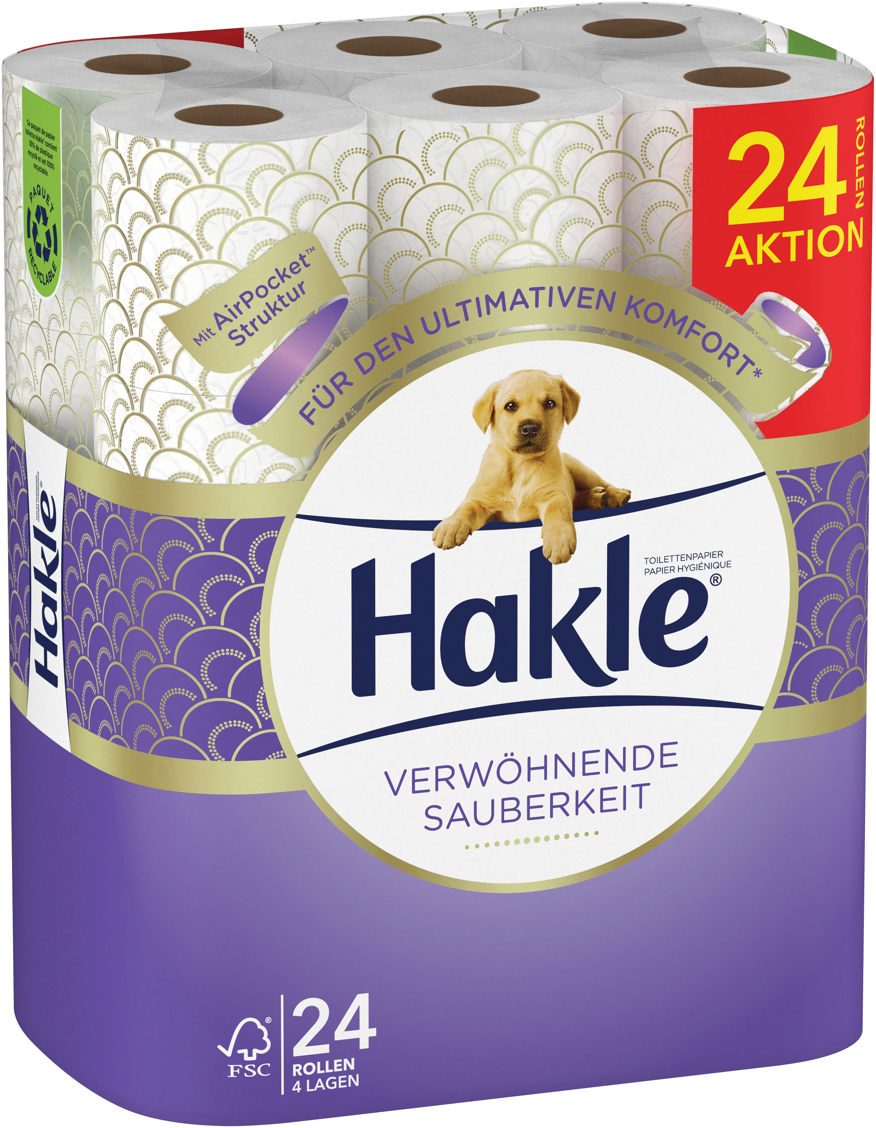 photo HAKLE Papier-toilette 4161804 nettoyage 24 Rl.