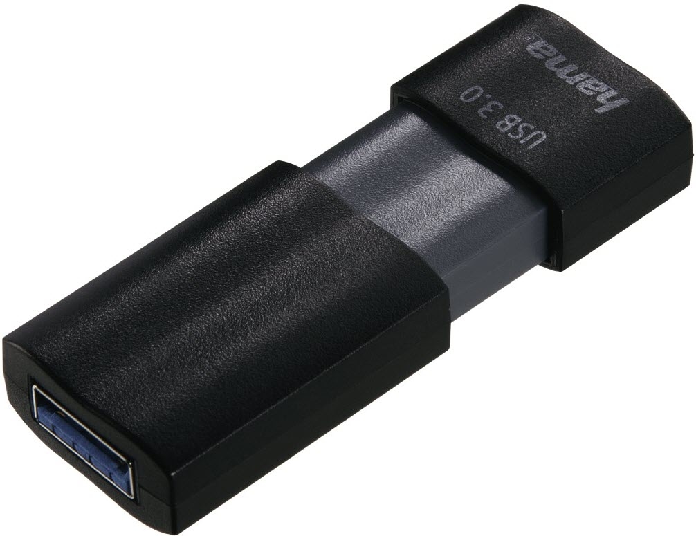 HAMA Clé USB Probo 108028 3.0, 128GB, 40MB/s, noir