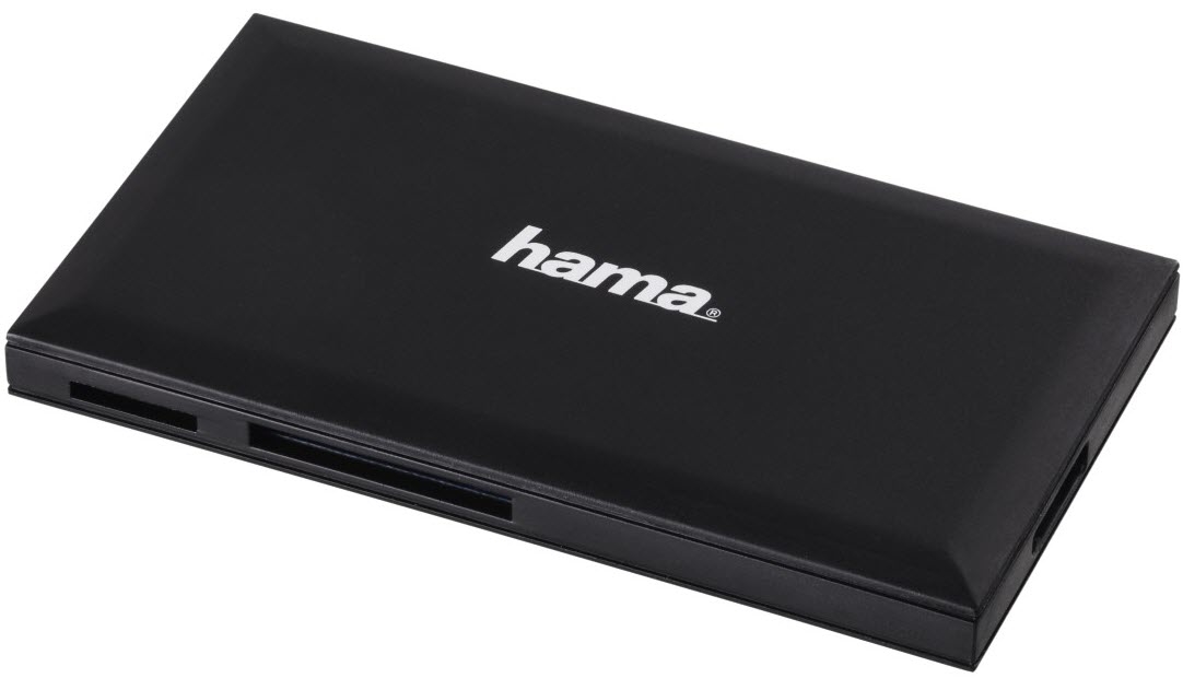 HAMA Lecteur multi-cartes USB 3.0 181018 SD/microSD/CF/MS, noir SD/microSD/CF/MS, noir