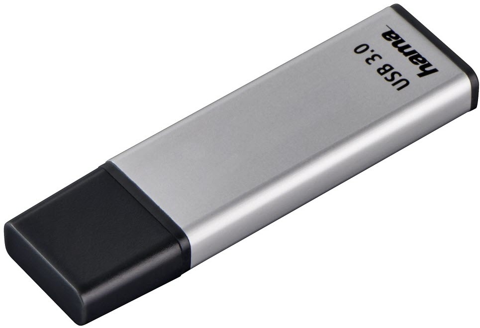 HAMA Clé USB Classic 181053 3.0, 64GB, 40MB/s, argent 3.0, 64GB, 40MB/s, argent