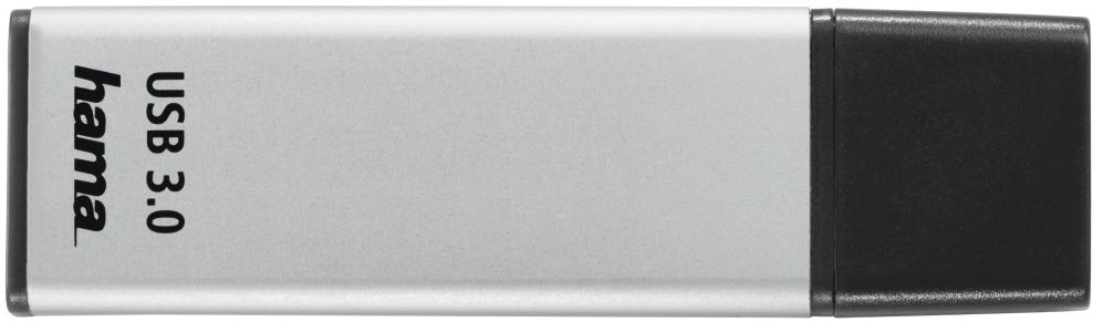 HAMA Clé USB Classic 181054 3.0, 128GB, 40MB/s, argent 3.0, 128GB, 40MB/s, argent