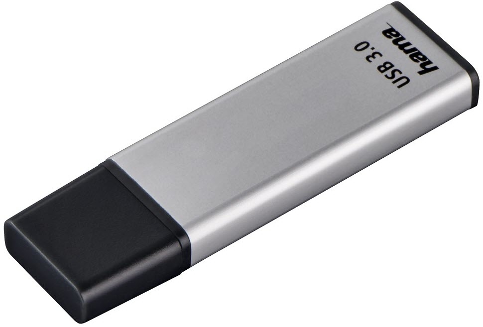 HAMA Clé USB Classic 181055 3.0, 256GB, 40MB/s, Silber