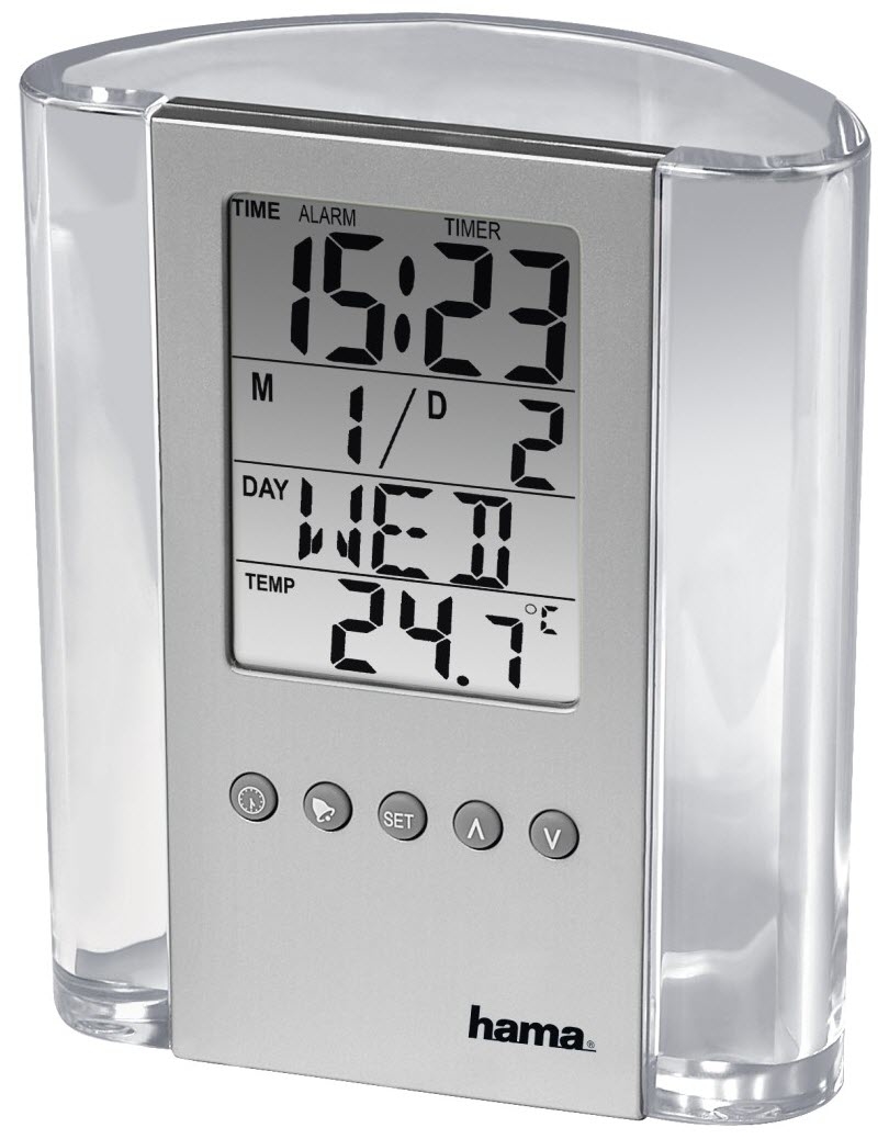 HAMA LCD-Thermometer 186356 und Stifthalter