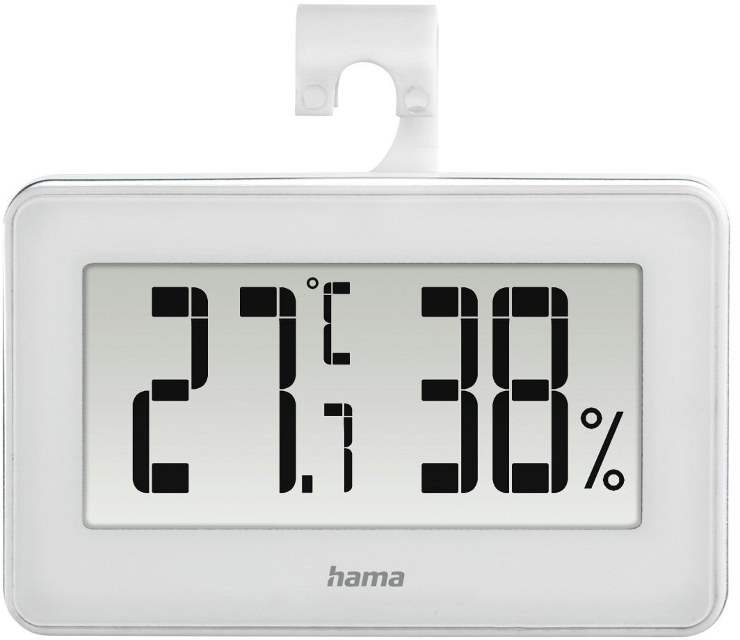 HAMA Thermo- / Hygrometer Mini 186363 weiss