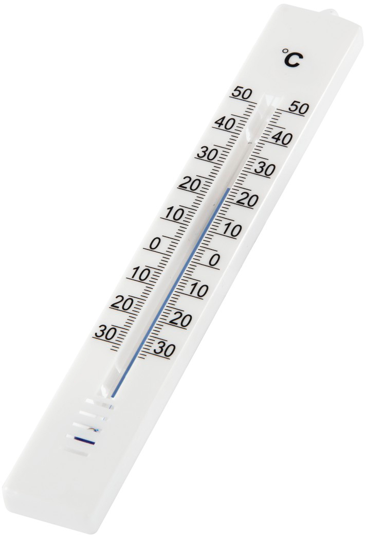 HAMA Thermometer 18cm 186402 weiss