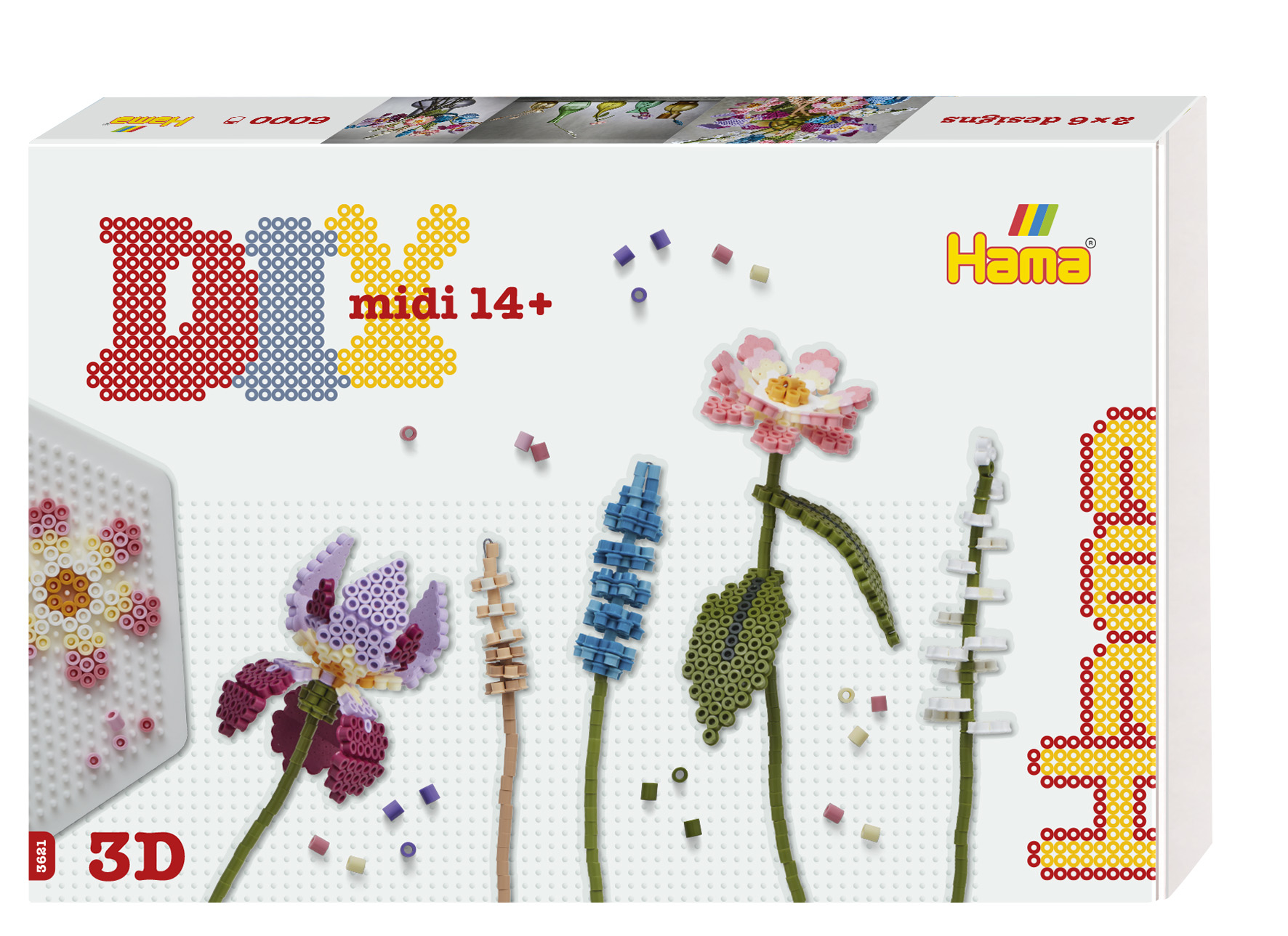 photo HAMA Set des perles Midi 3622 Bouquet de fleurs