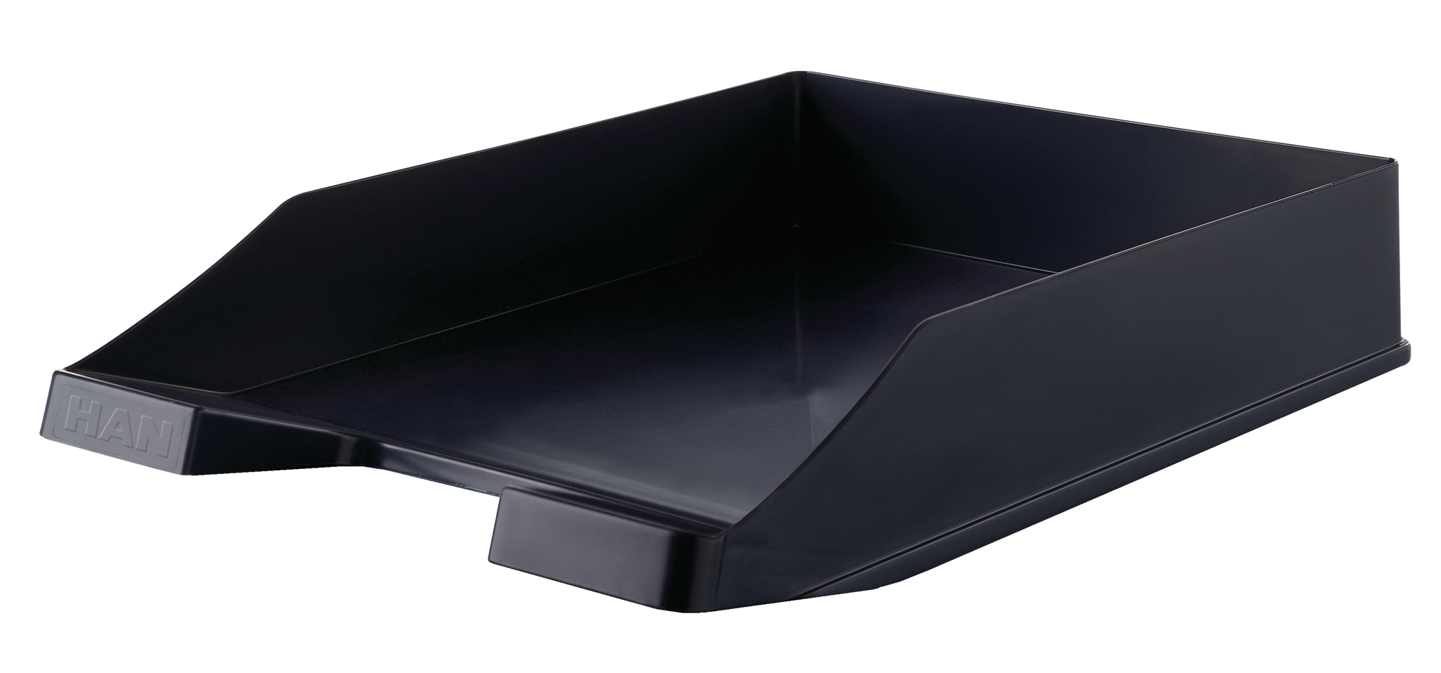 photo HAN Corbeille courrier Karma A4 1.58 öko noir