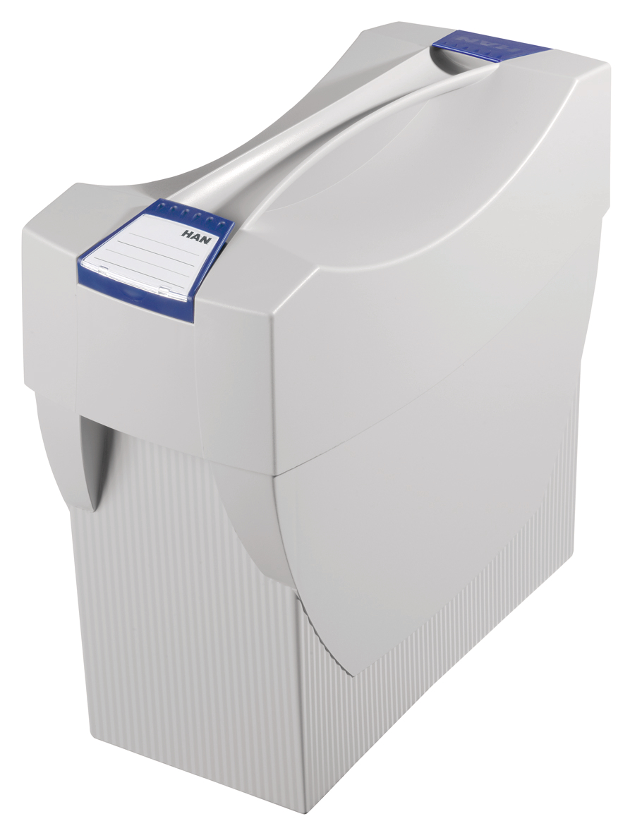 photo HAN Boîte dossier susp. SwingPlus 10.80 gris claire 39.7x34.7x15.4cm