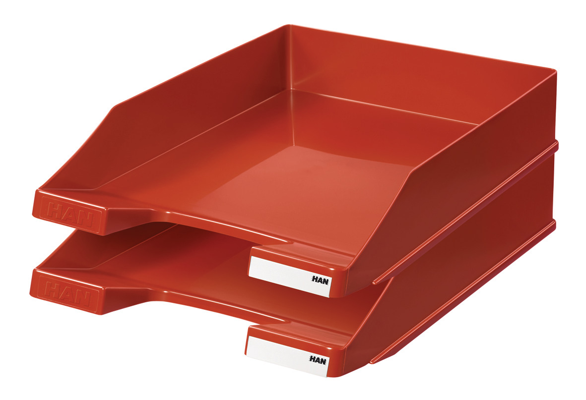 HAN Corbeille Courrier A4 1027-X-17 rouge