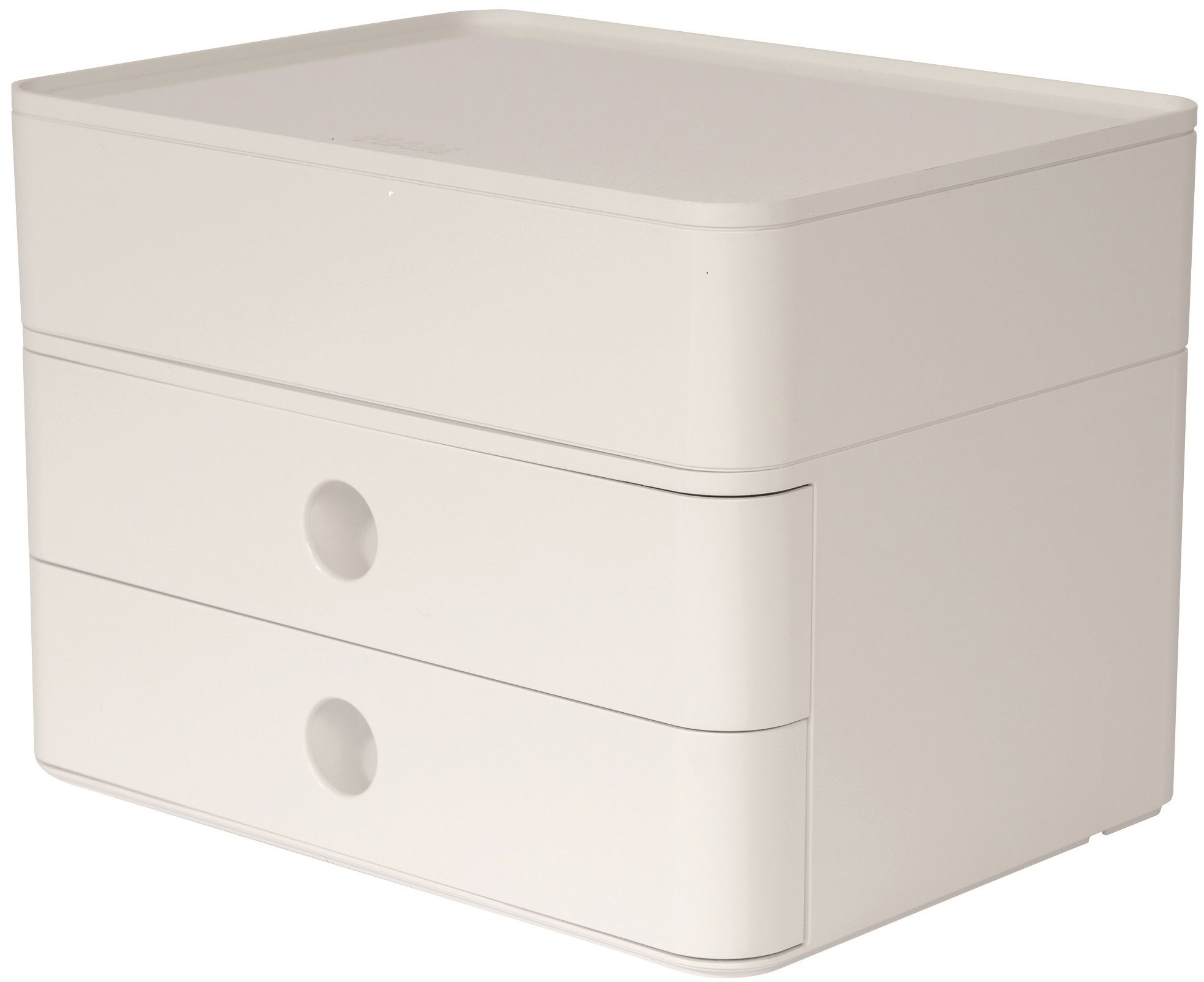HAN Boîte à tiroirs Allison 1100-12 2 tiroirs,blanche,26x19.5x19cm