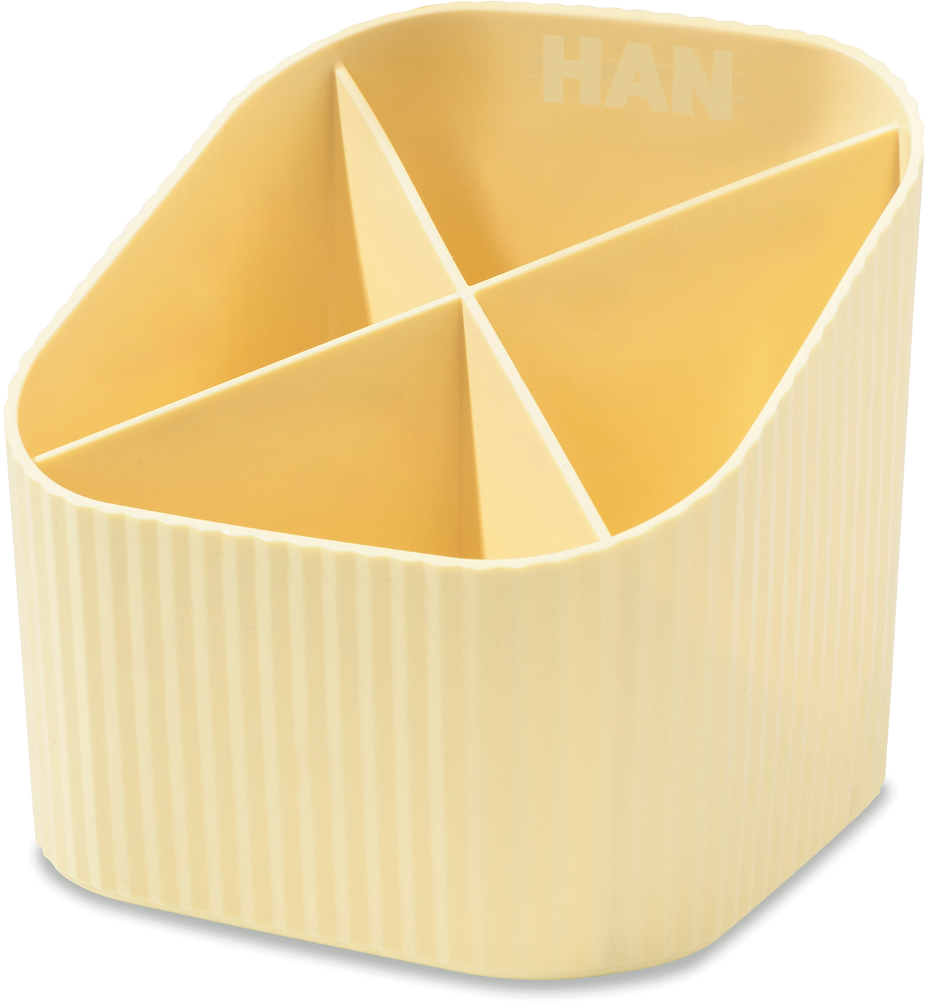 HAN Organizer Re-X-LOOP 17238-815 jaune pastel 4 comp.