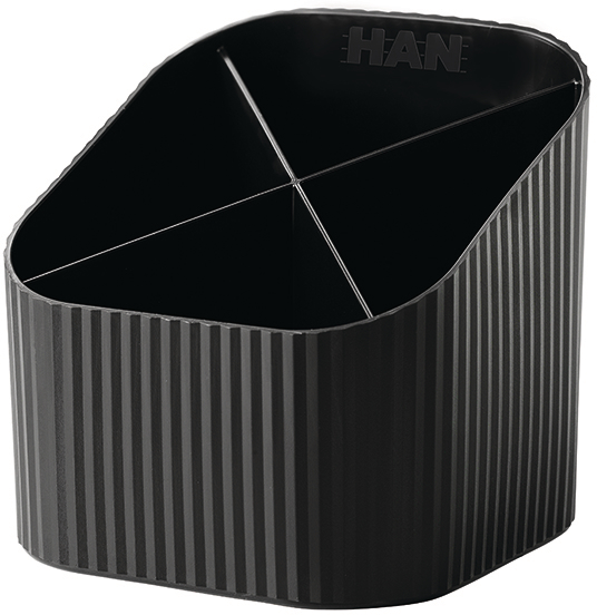 HAN Organzier Re-LOOP 17238-913 noir 4 comp.