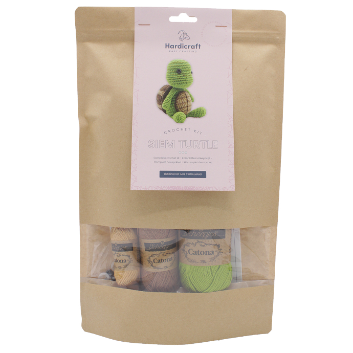 photo HARDICRAFT Kit de crochet HC-40IC068 Tortue Siem