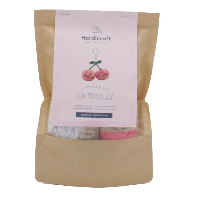 photo HARDICRAFT Kit de crochet HC-40MB007 Porte-clés cerises