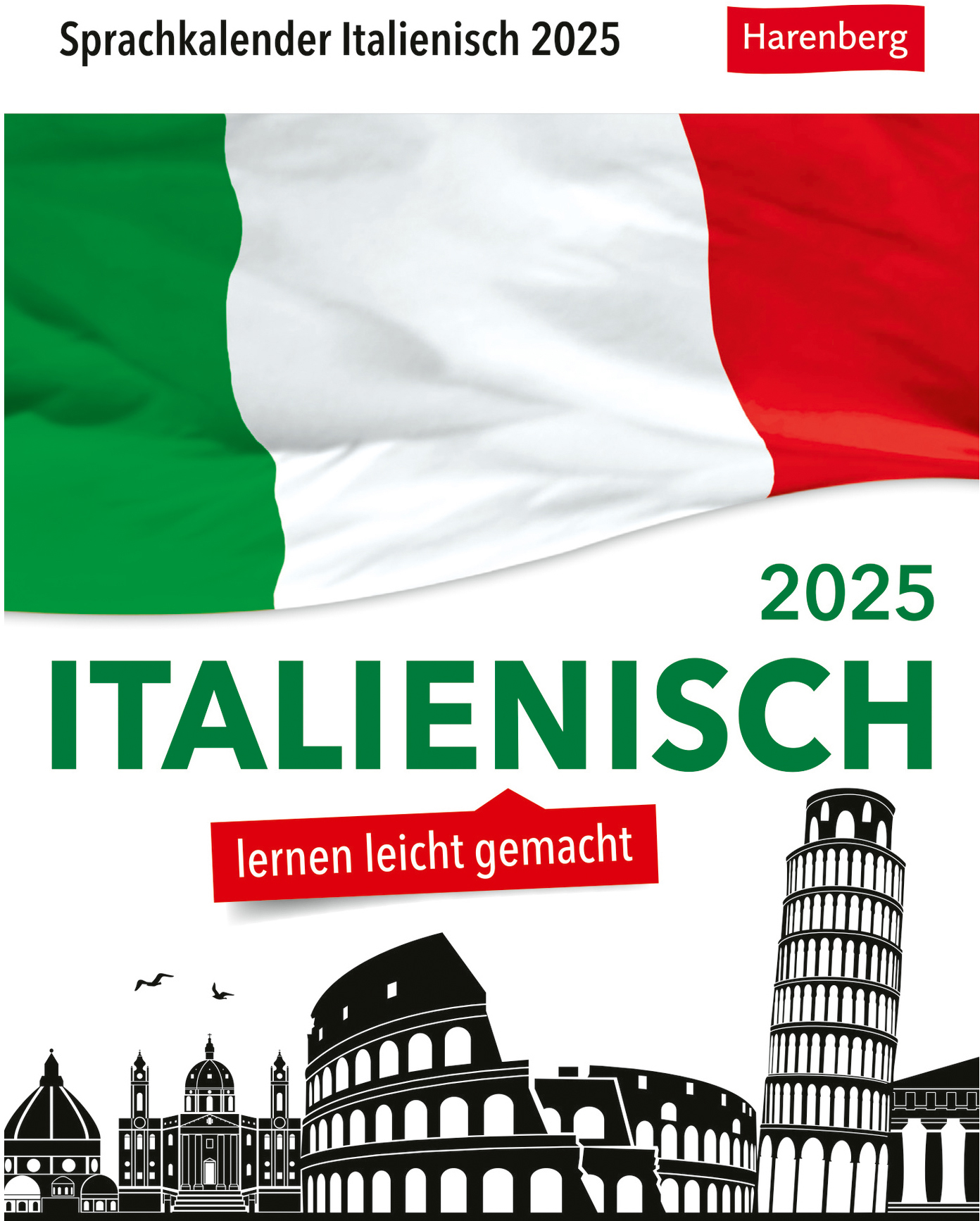HARENBERG Calendrier détachable 2025 2111000+25 Italienisch DE, IT 12.5x16cm